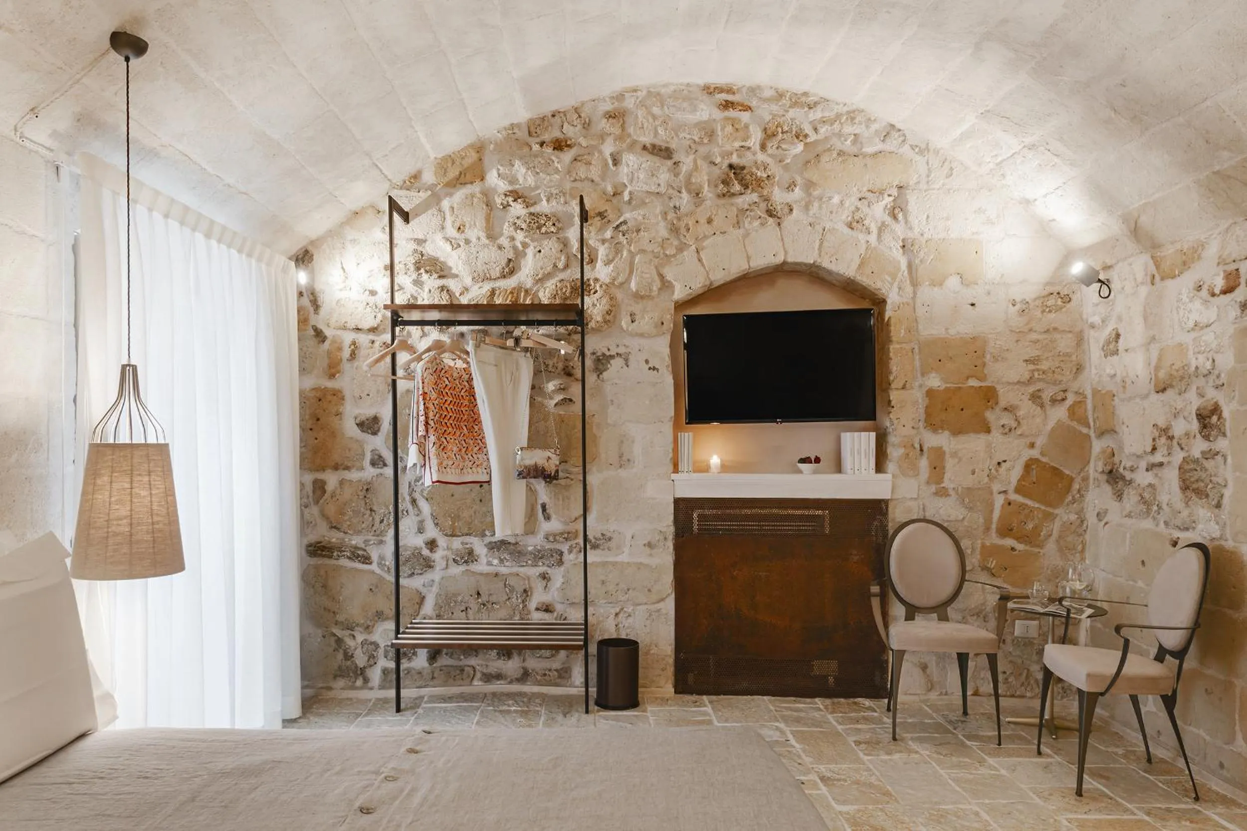 Decorative detail in Cenobio Hotel & SPA Matera