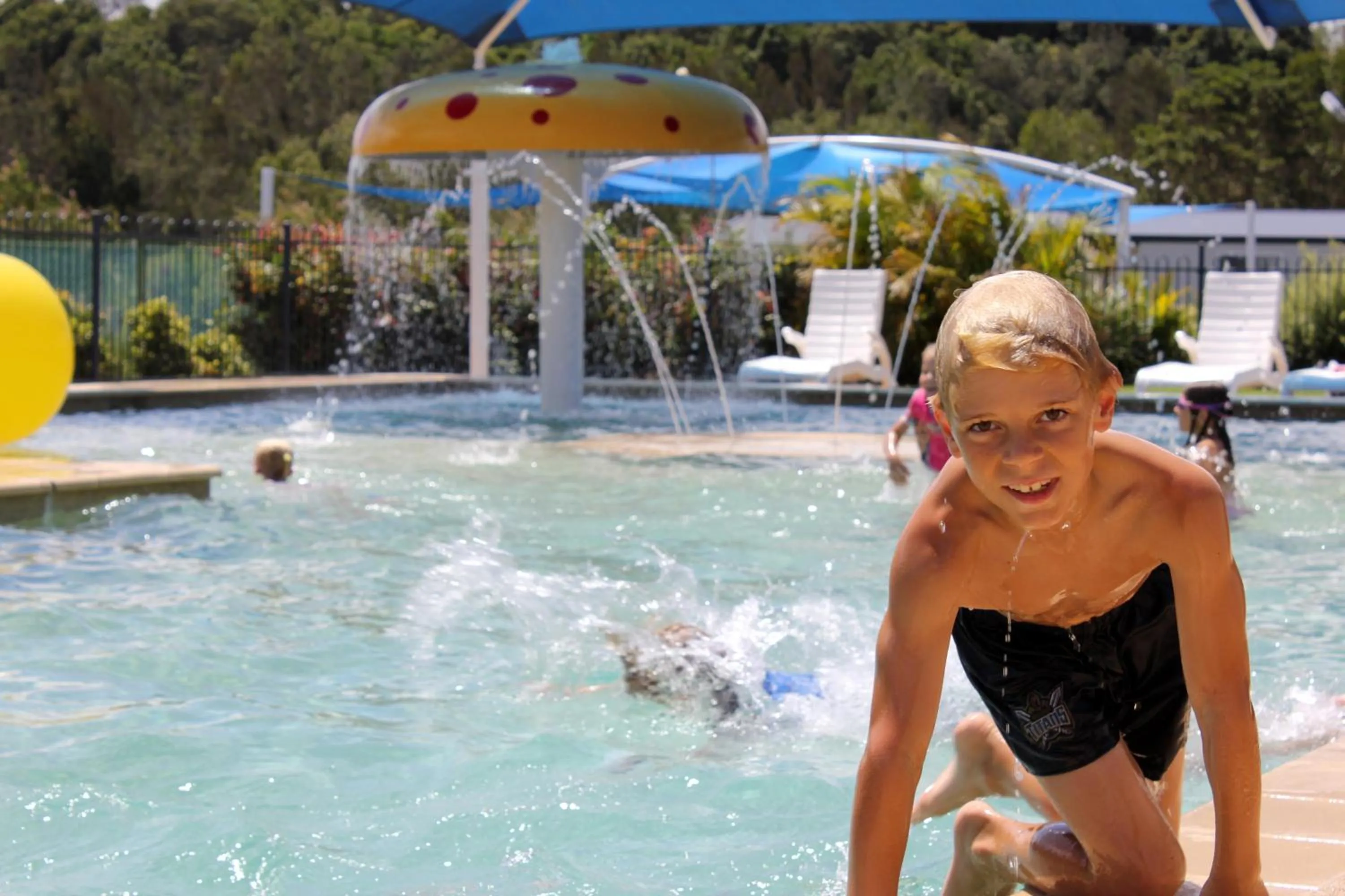 Aqua park in Nambucca River Village by Lincoln Place