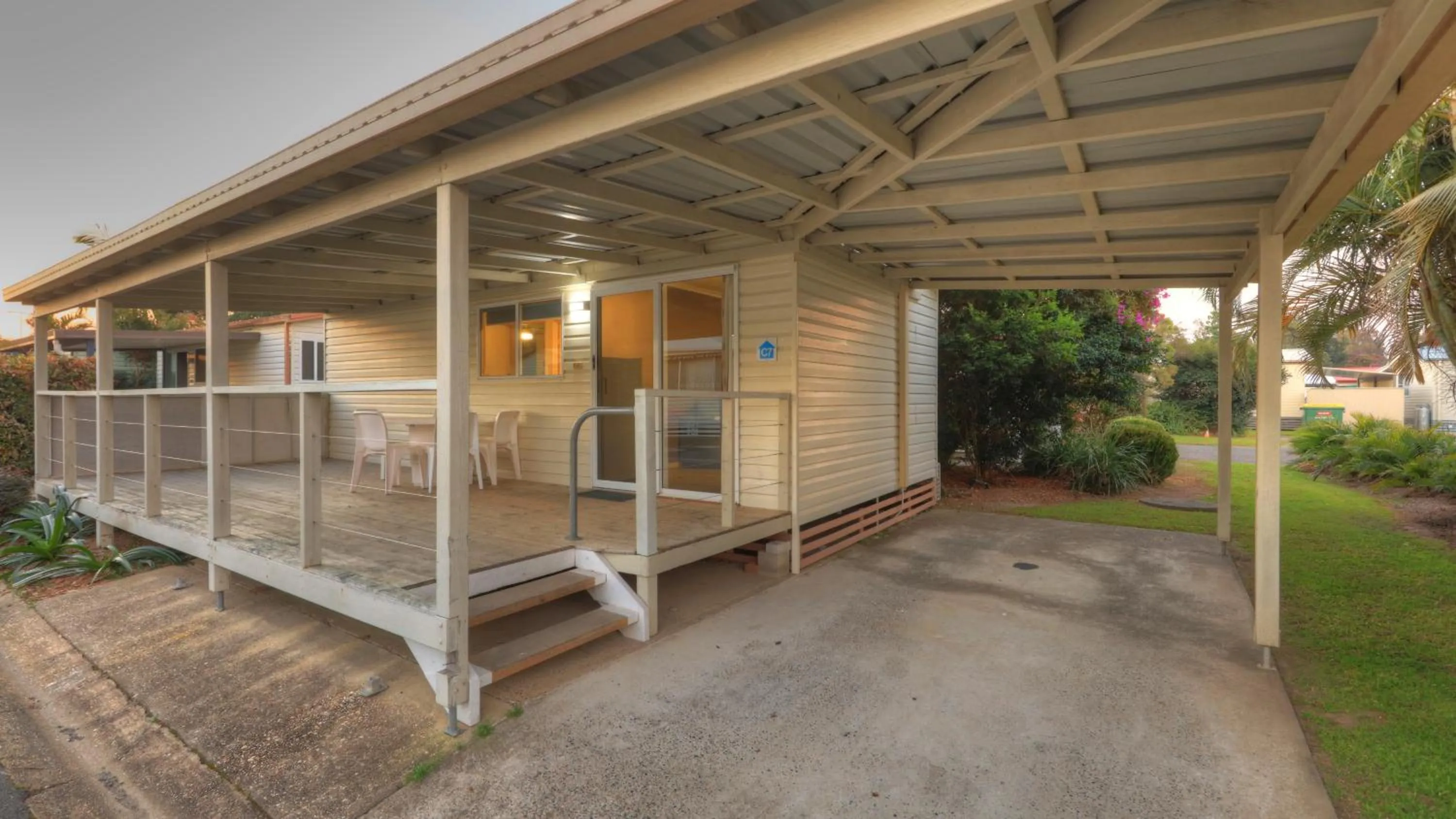 Balcony/Terrace in Nambucca River Village by Lincoln Place