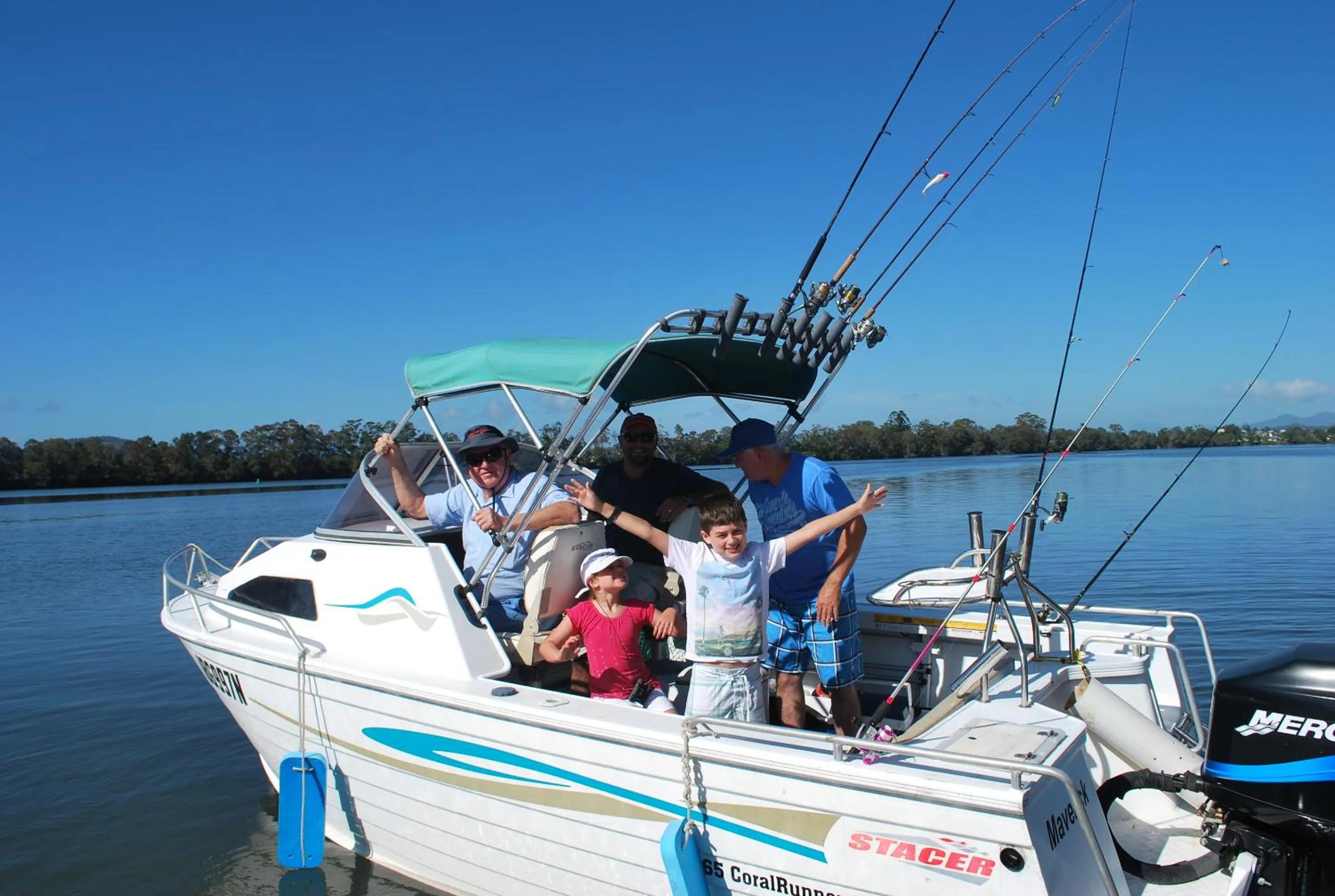 People in Nambucca River Village by Lincoln Place