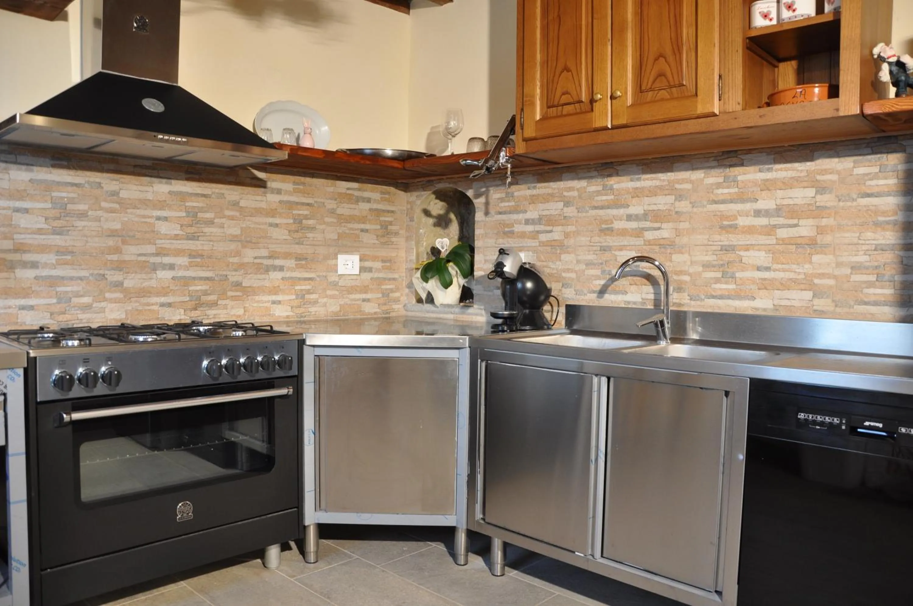 Kitchen or kitchenette in B&B IL VOLO