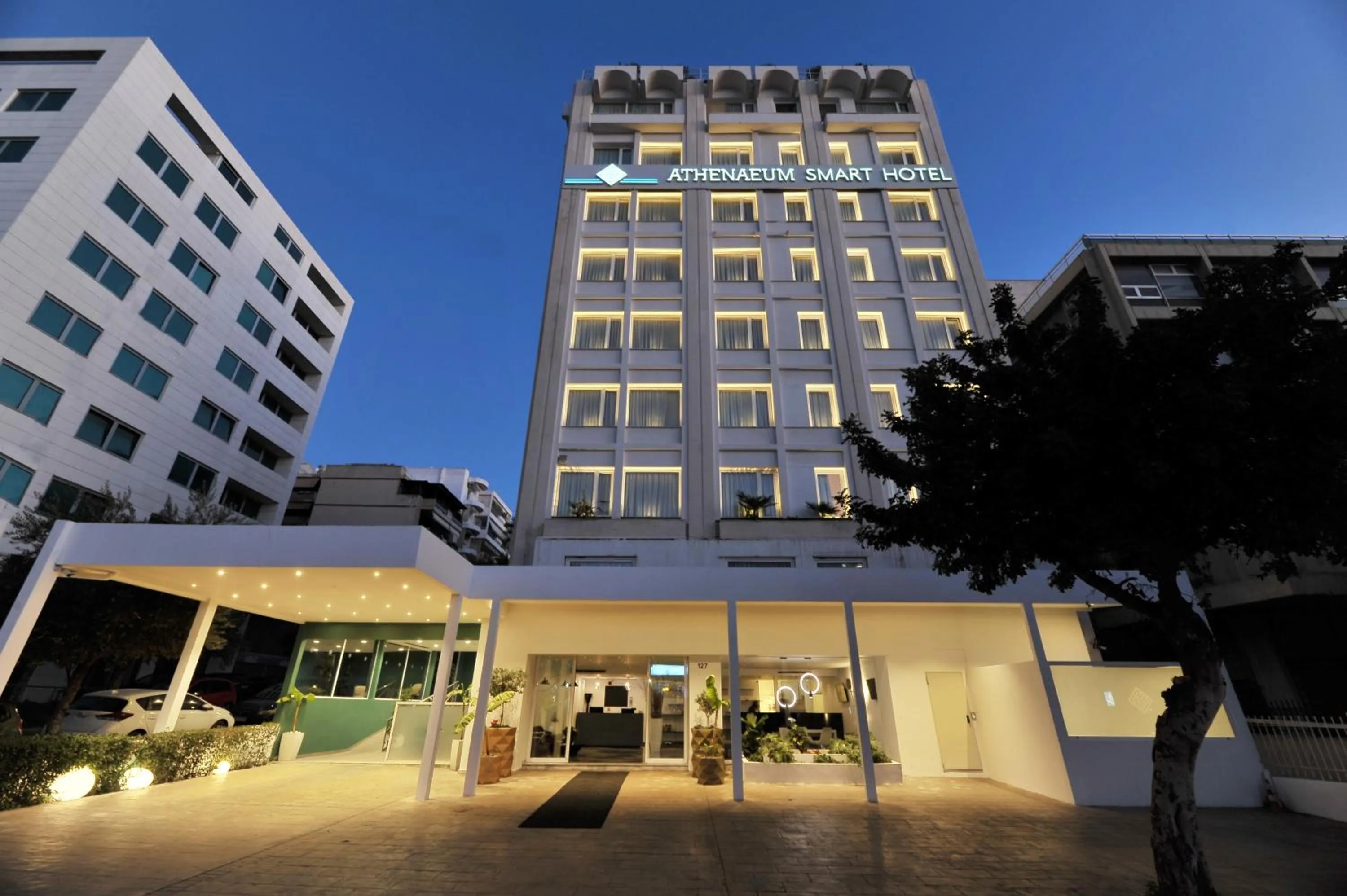 Property building in Athenaeum Smart Hotel