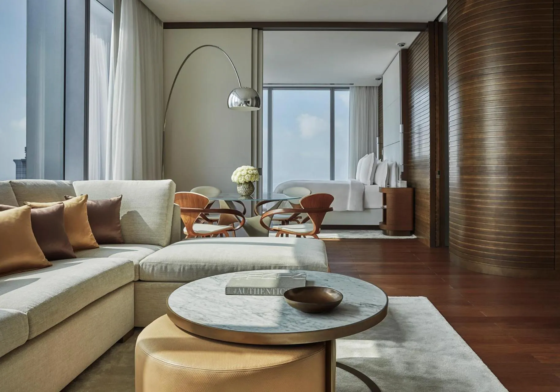 Photo of the whole room in Four Seasons Hotel Philadelphia at Comcast Center