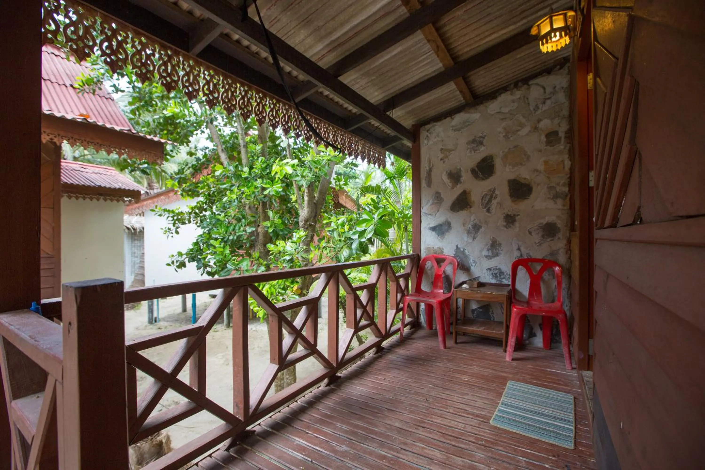 Decorative detail in Bottle Beach 1 Resort