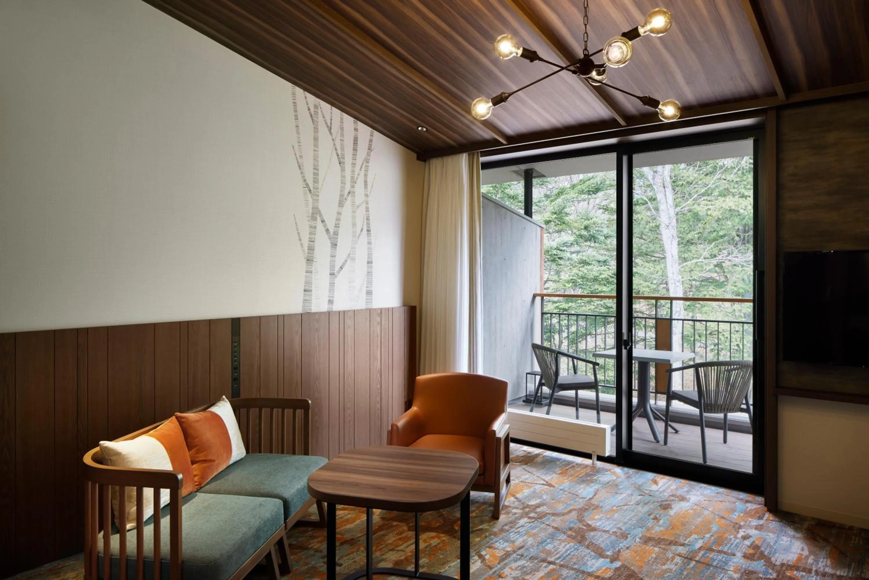 Living room in Karuizawa Prince Hotel West
