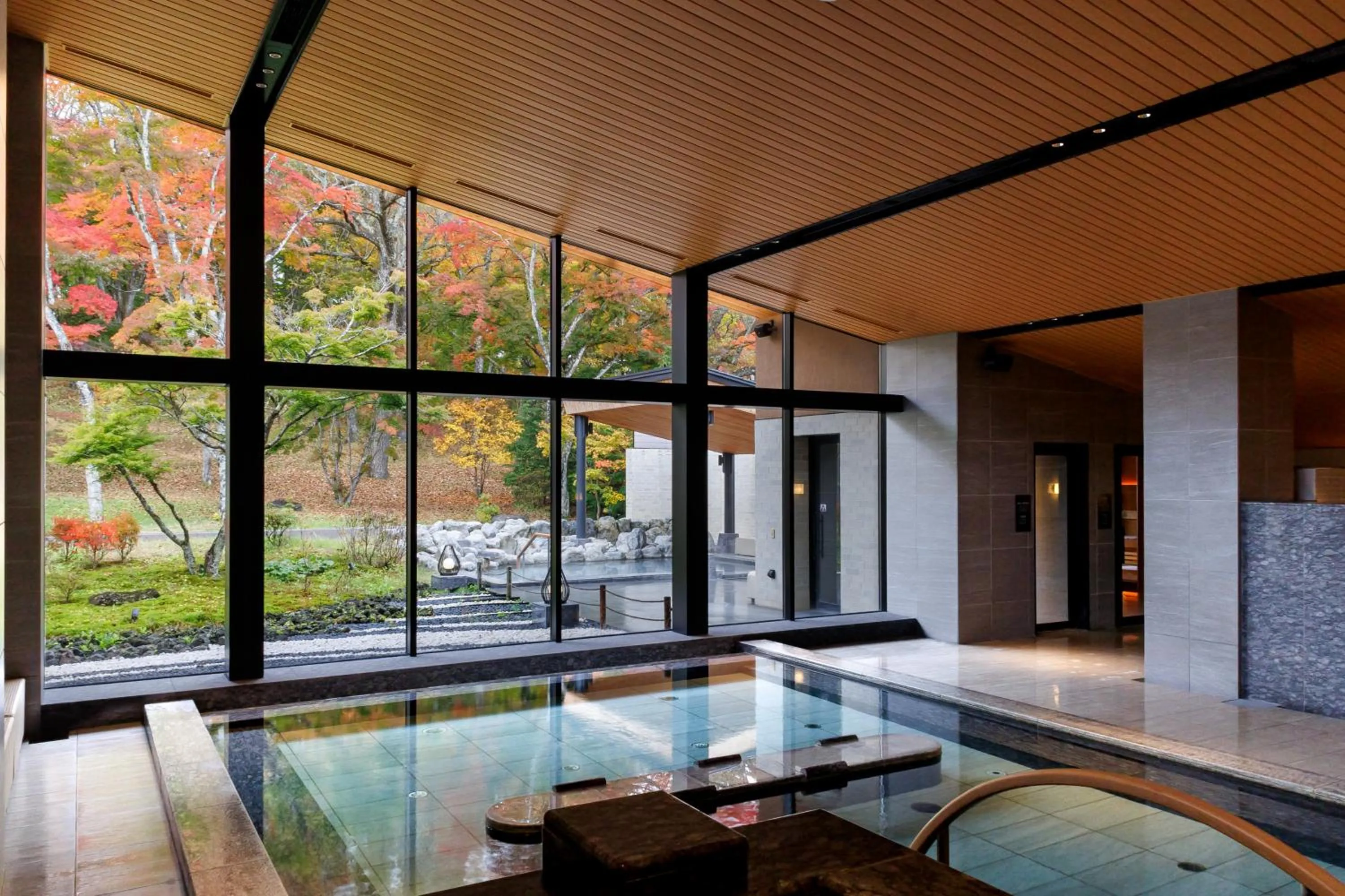 Hot Spring Bath in Karuizawa Prince Hotel West