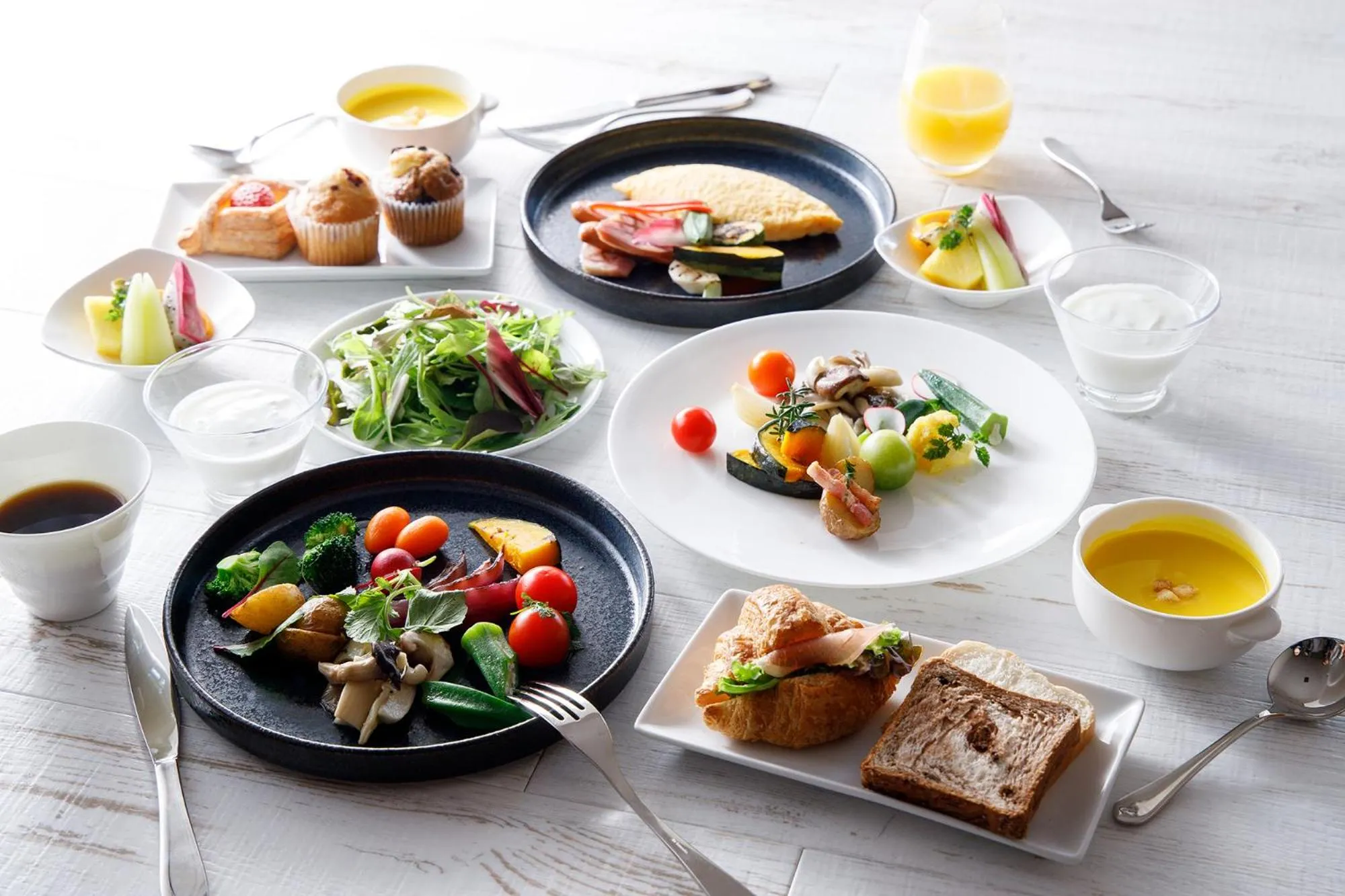 Food and drinks in Karuizawa Prince Hotel West