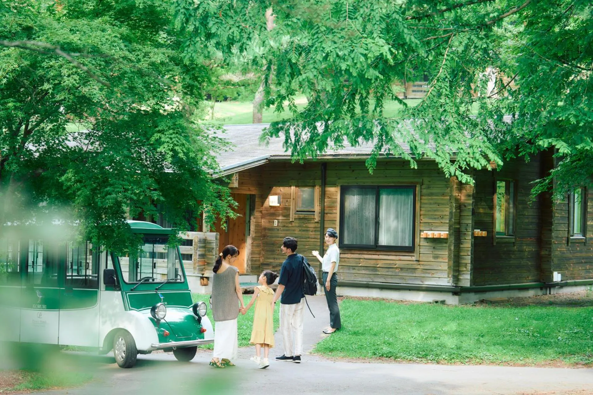 On site in Karuizawa Prince Hotel West