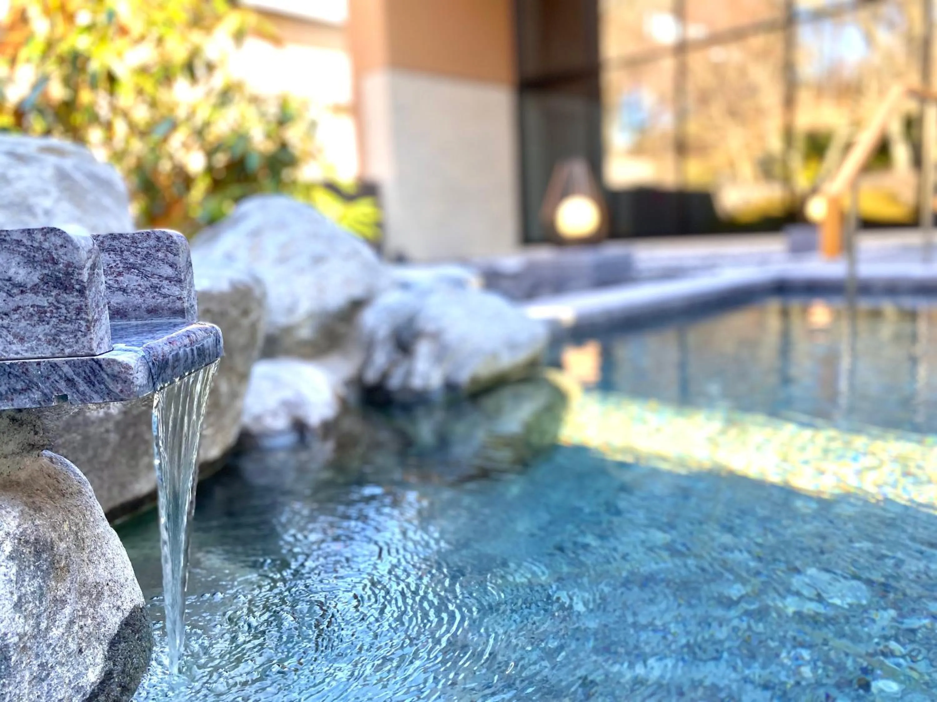 Hot Spring Bath in Karuizawa Prince Hotel West