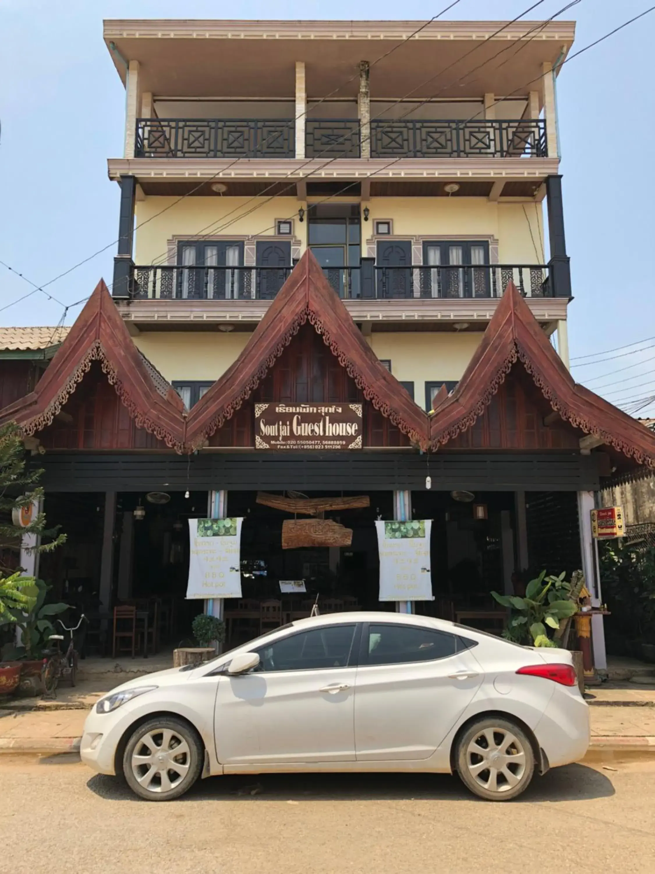 Property building in Soutjai Guesthouse & Restaurant Property building in Soutjai Guesthouse & Restaurant