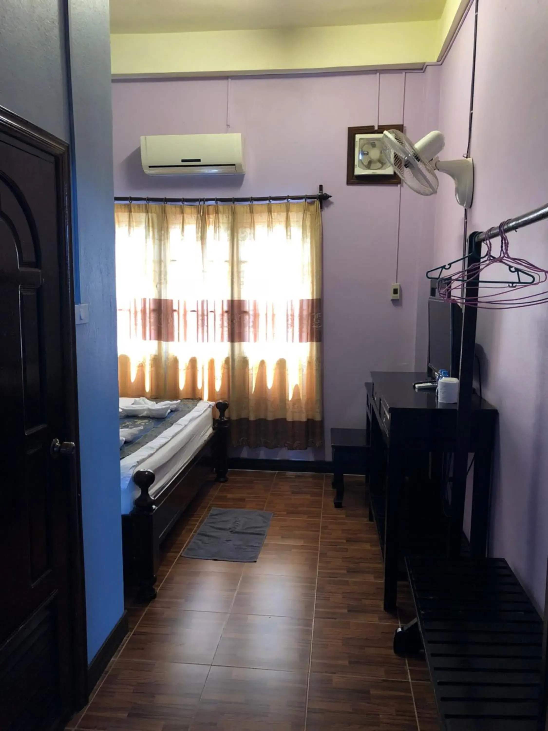 Bed in Soutjai Guesthouse & Restaurant Bed in Soutjai Guesthouse & Restaurant