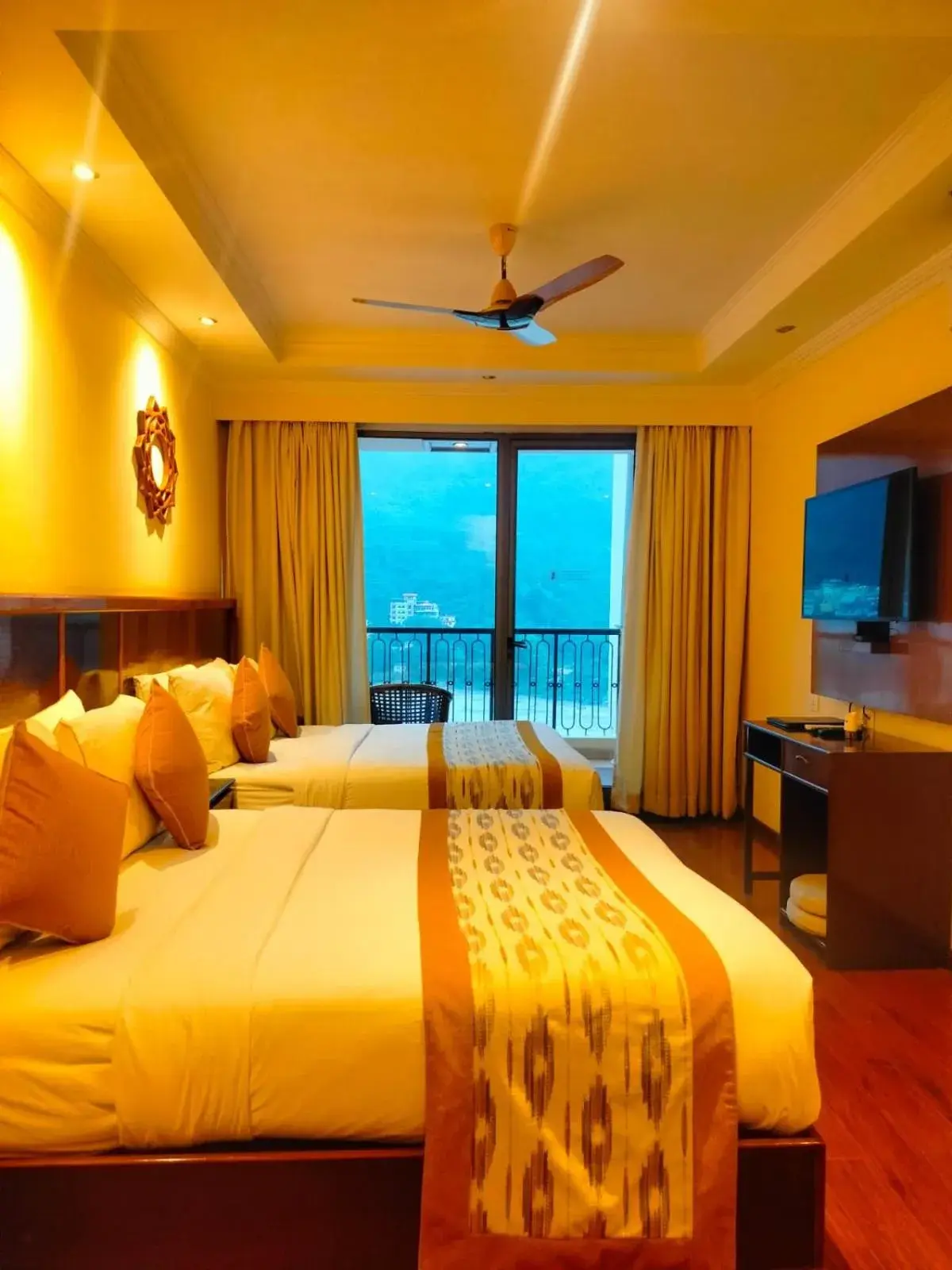 Executive Family Room Ganga View - single occupancy in Divine Resort & Spa Executive Family Room Ganga View - single occupancy in Divine Resort & Spa