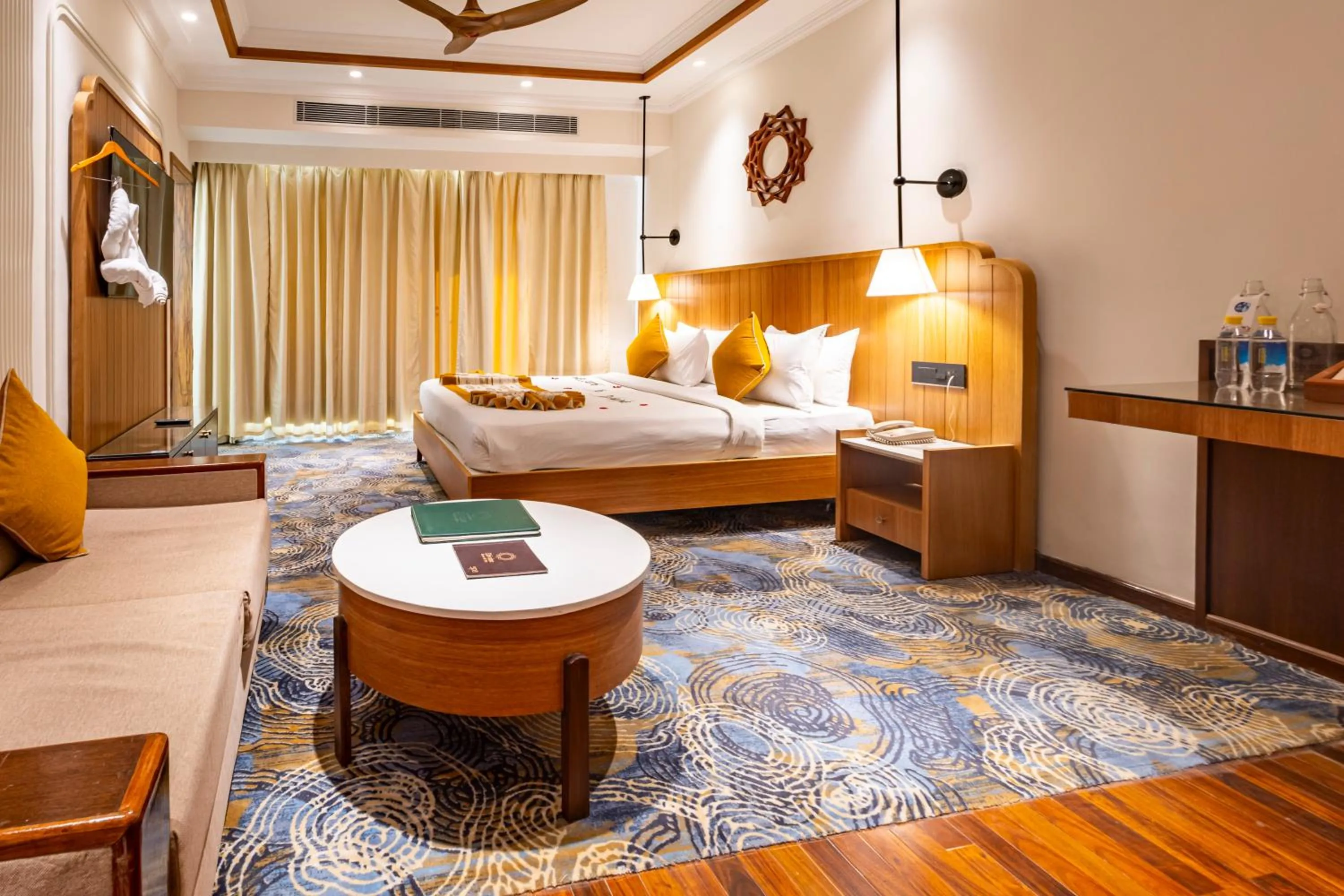 Bed in Divine Resort & Spa