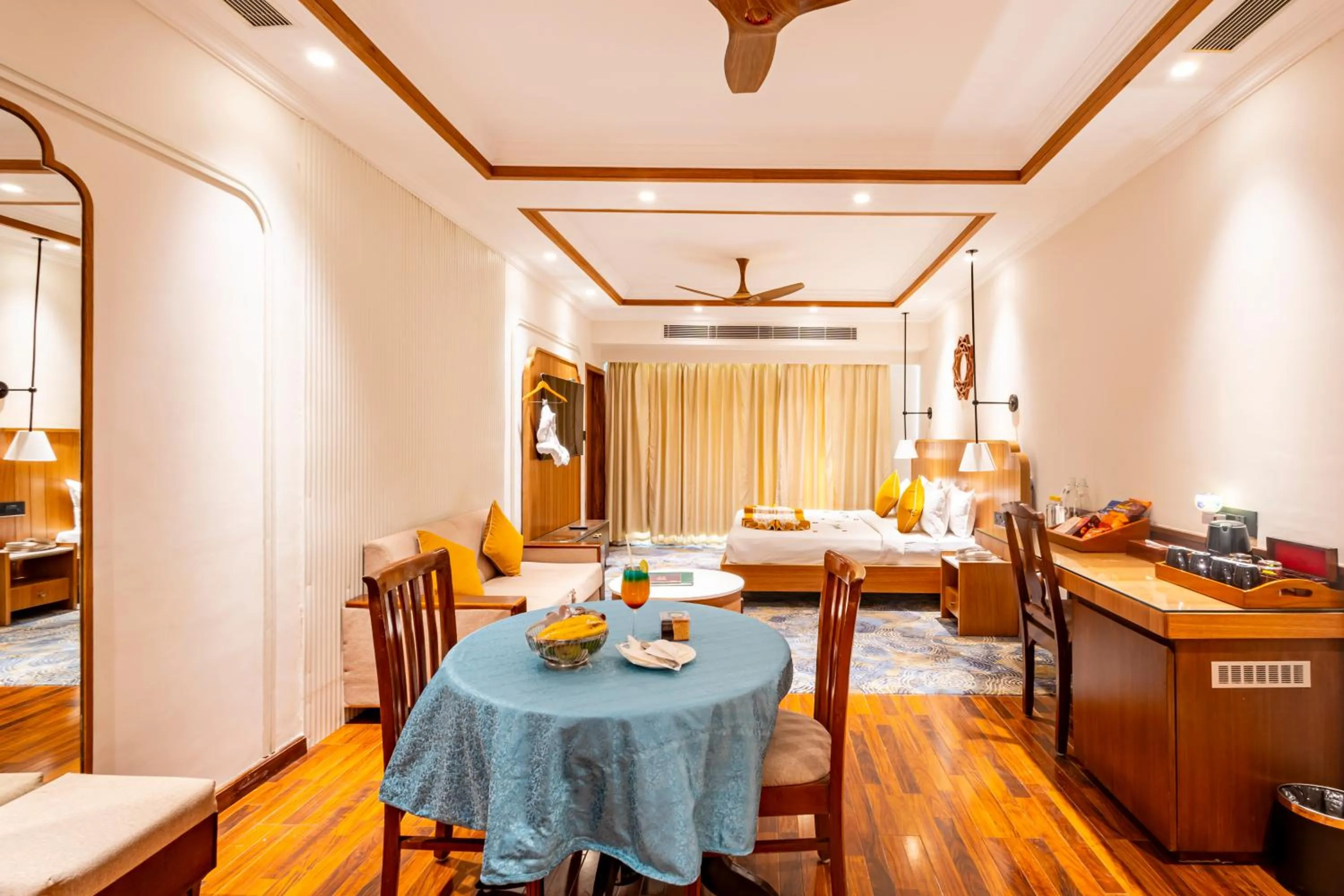 Bed in Divine Resort & Spa