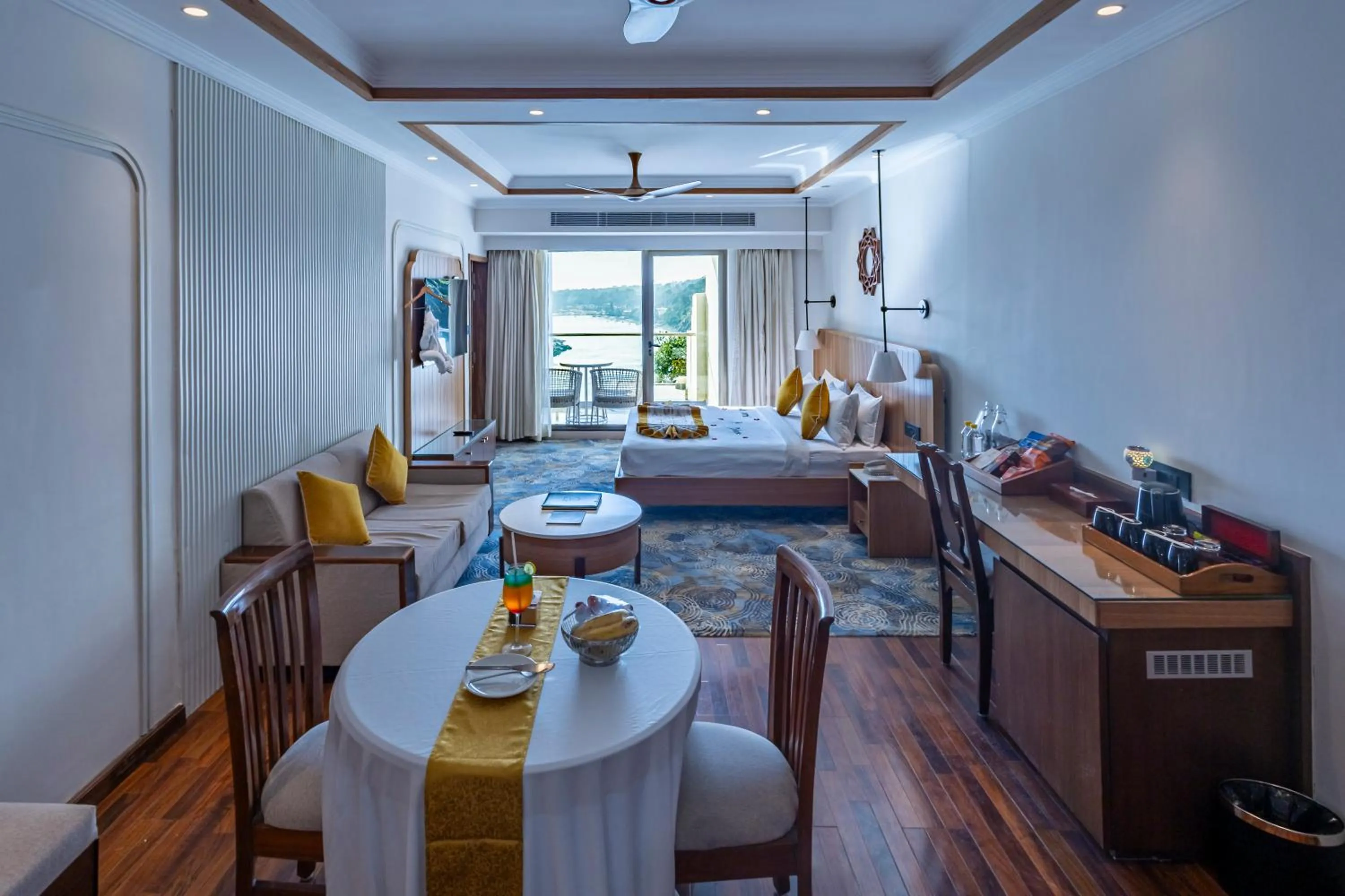 Bed in Divine Resort & Spa