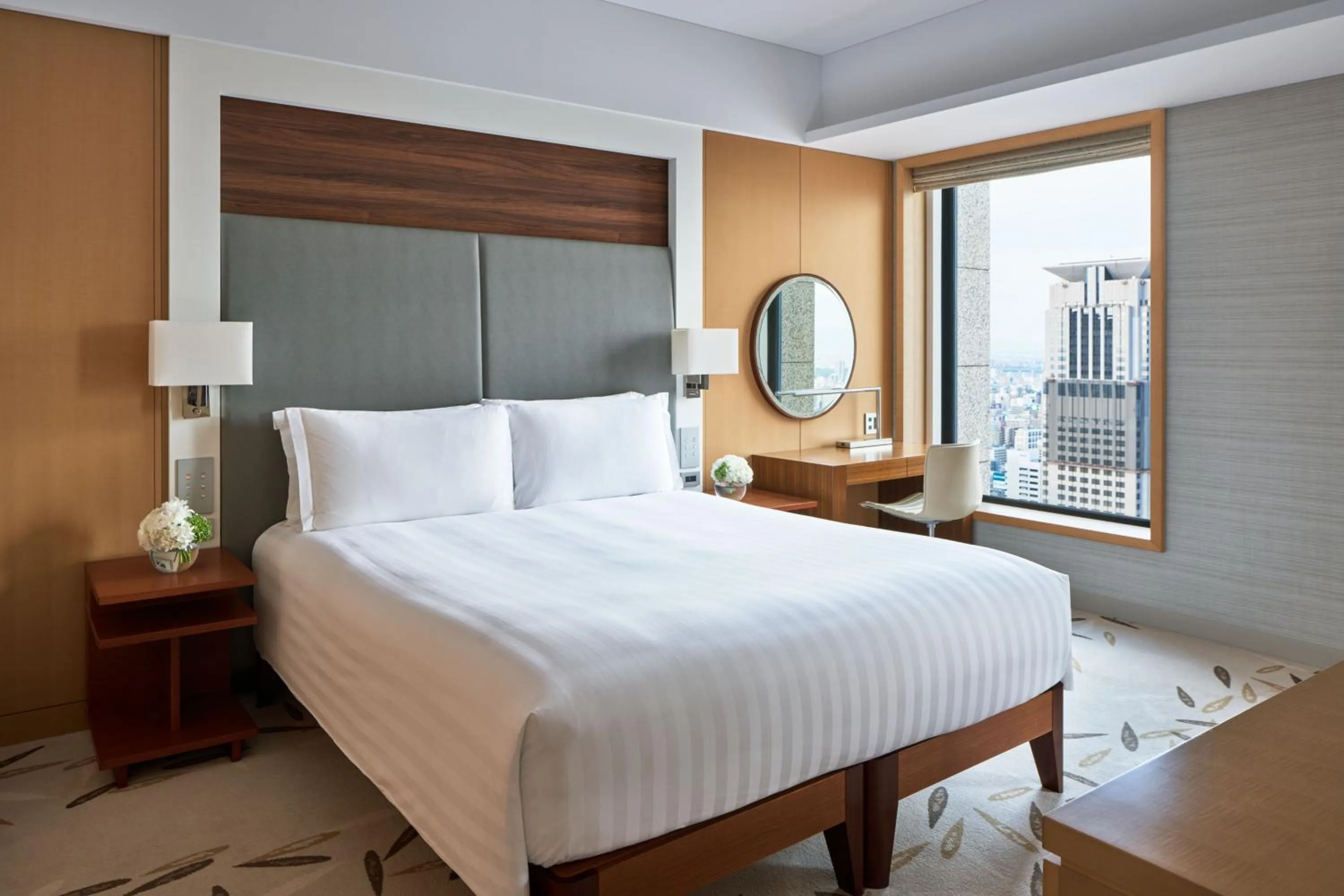 Photo of the whole room, Bed in InterContinental Hotel Osaka by IHG