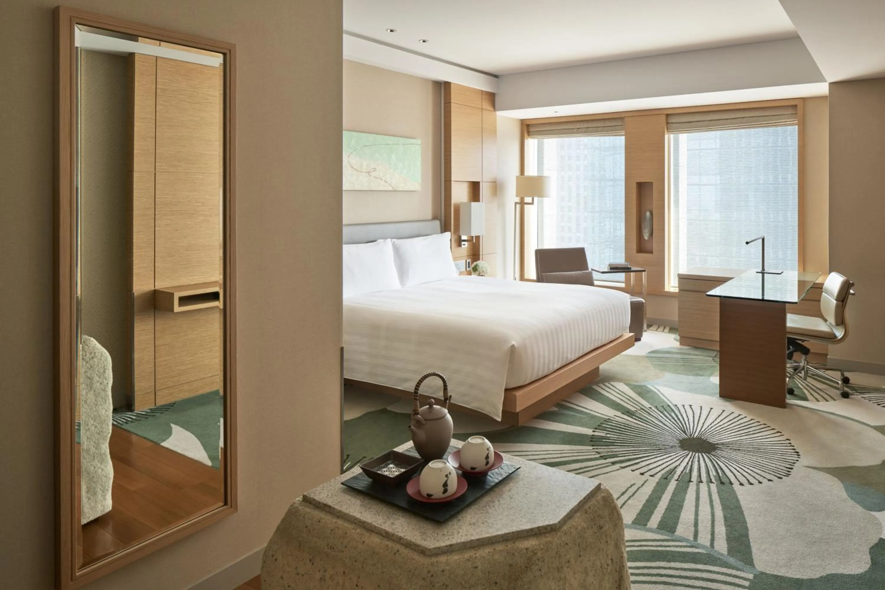 Photo of the whole room, Bed in InterContinental Hotel Osaka by IHG