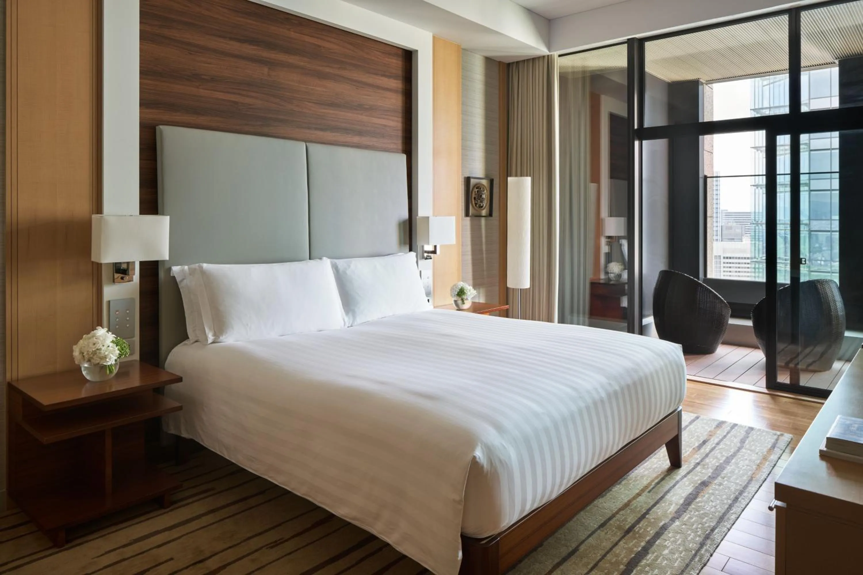 Photo of the whole room, Bed in InterContinental Hotel Osaka by IHG