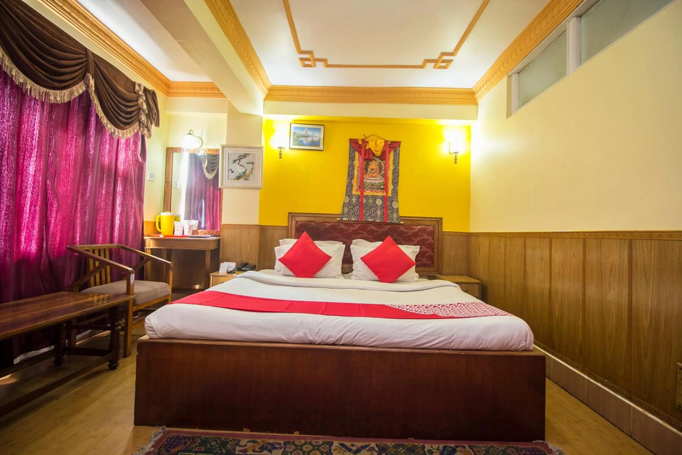 Bed in hotel Seven Seventeen