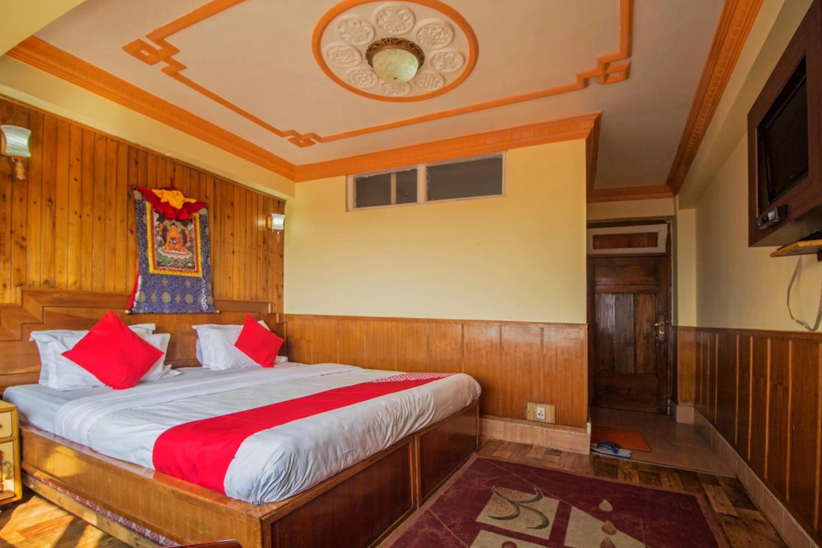 Bedroom, Bed in hotel Seven Seventeen