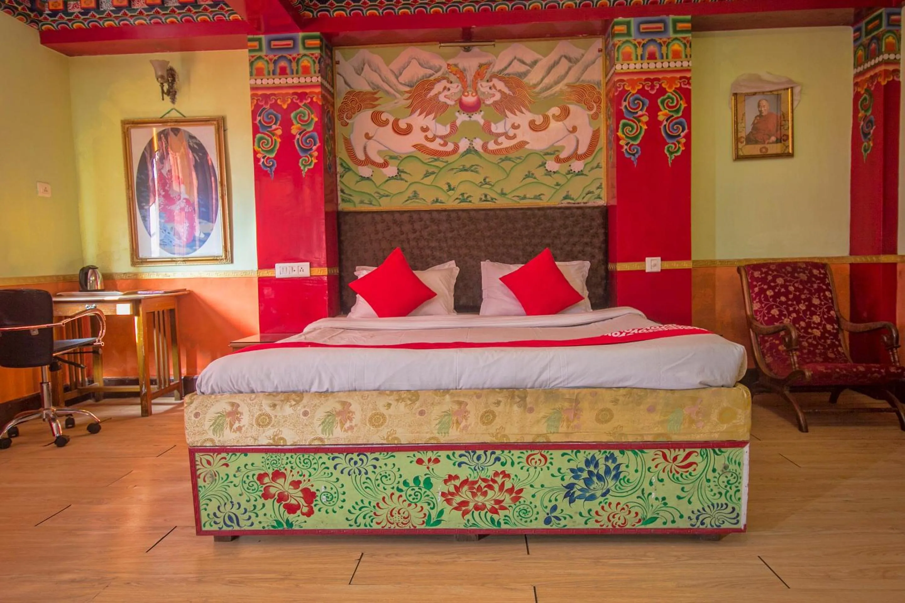 Bedroom, Bed in hotel Seven Seventeen