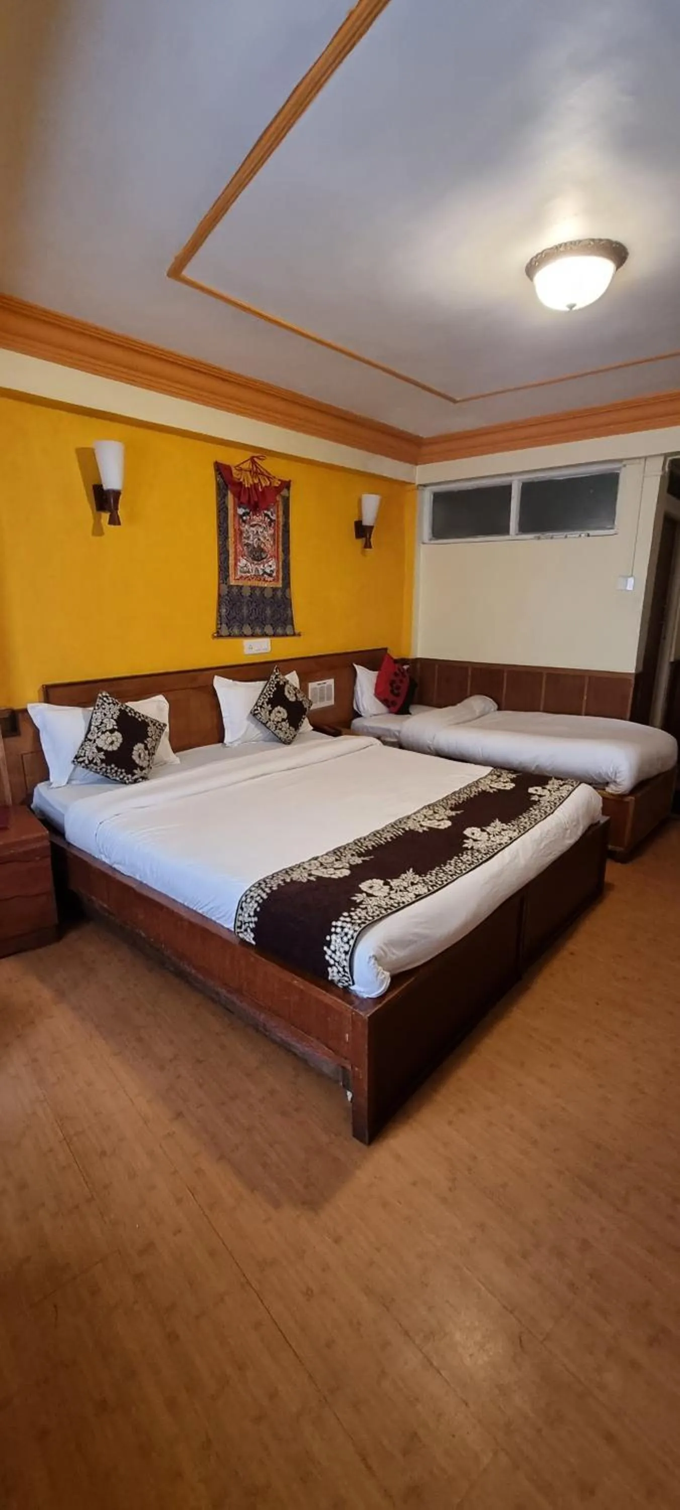 Bed in hotel Seven Seventeen