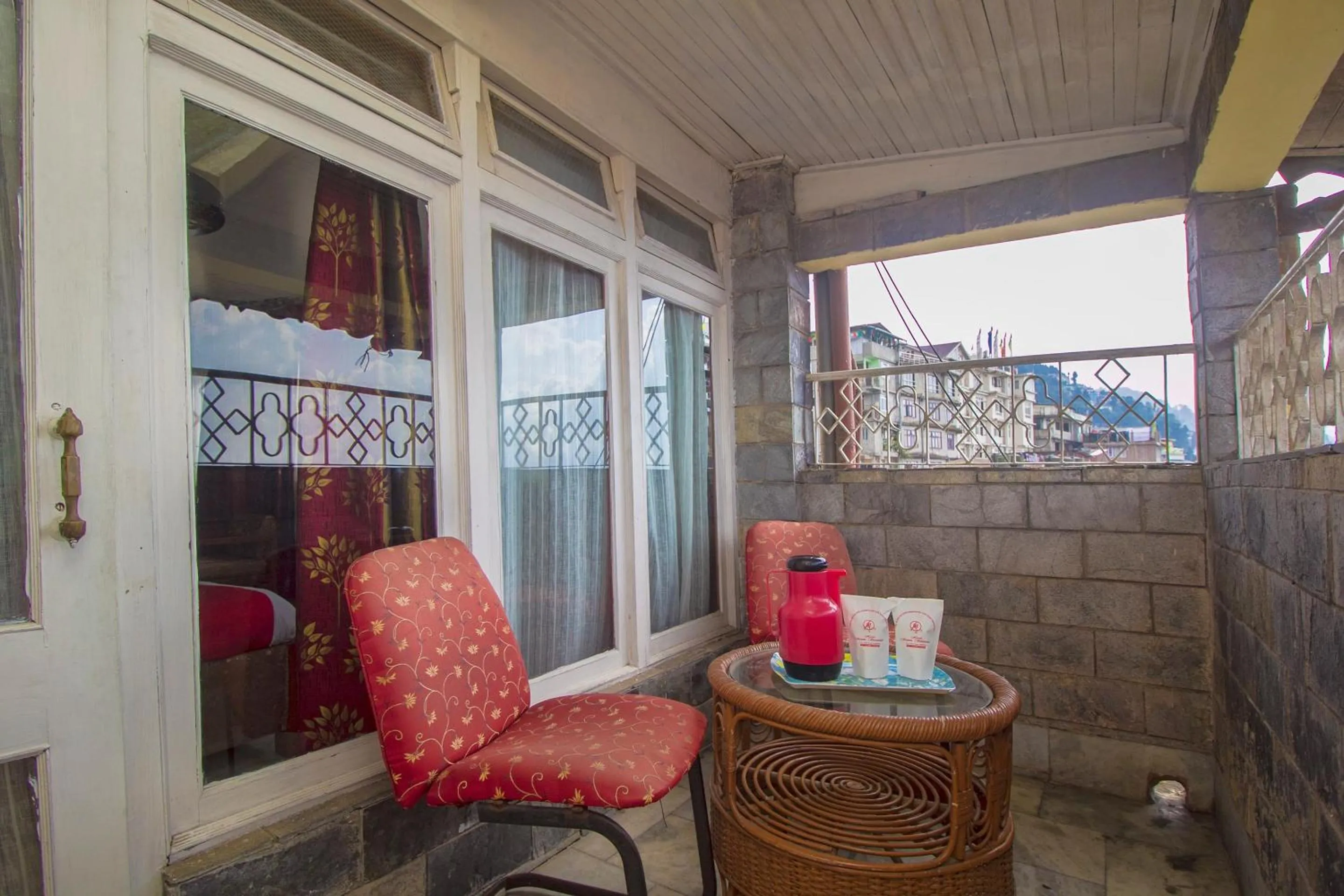 Balcony/Terrace in hotel Seven Seventeen