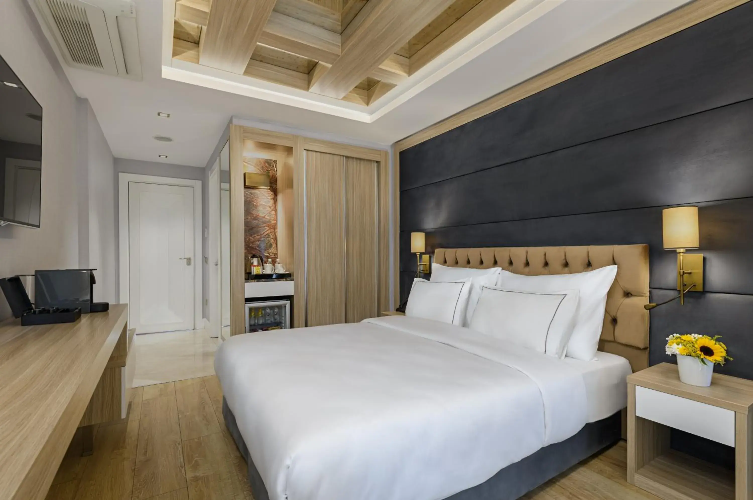 Bed in Gleam Bomonti Hotel Bed in Gleam Bomonti Hotel