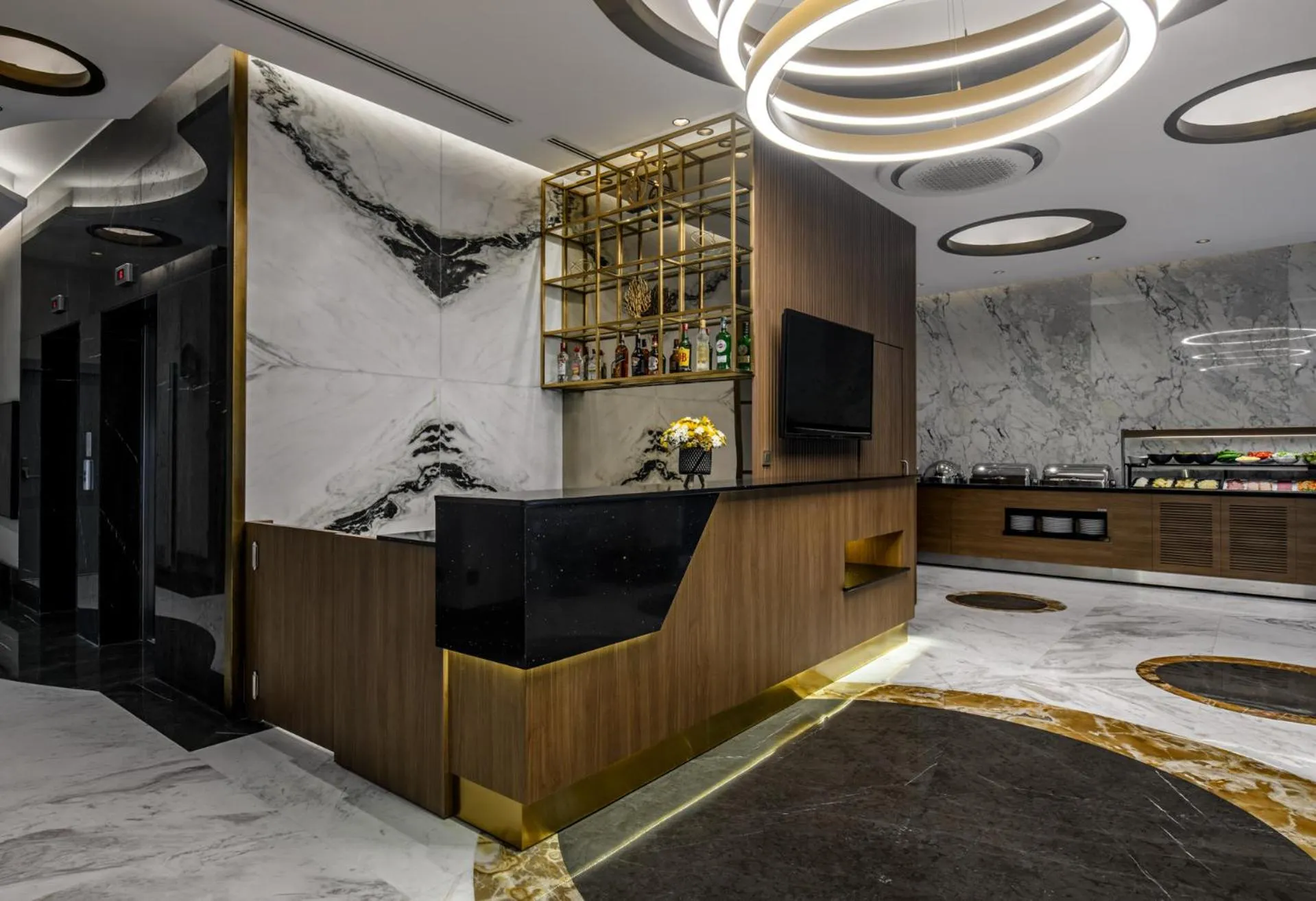 Lounge or bar in Gleam Bomonti Hotel