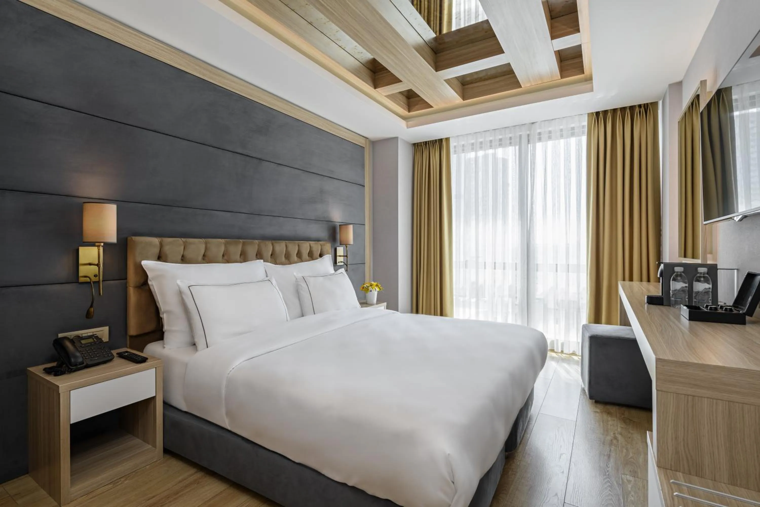 Bed in Gleam Bomonti Hotel