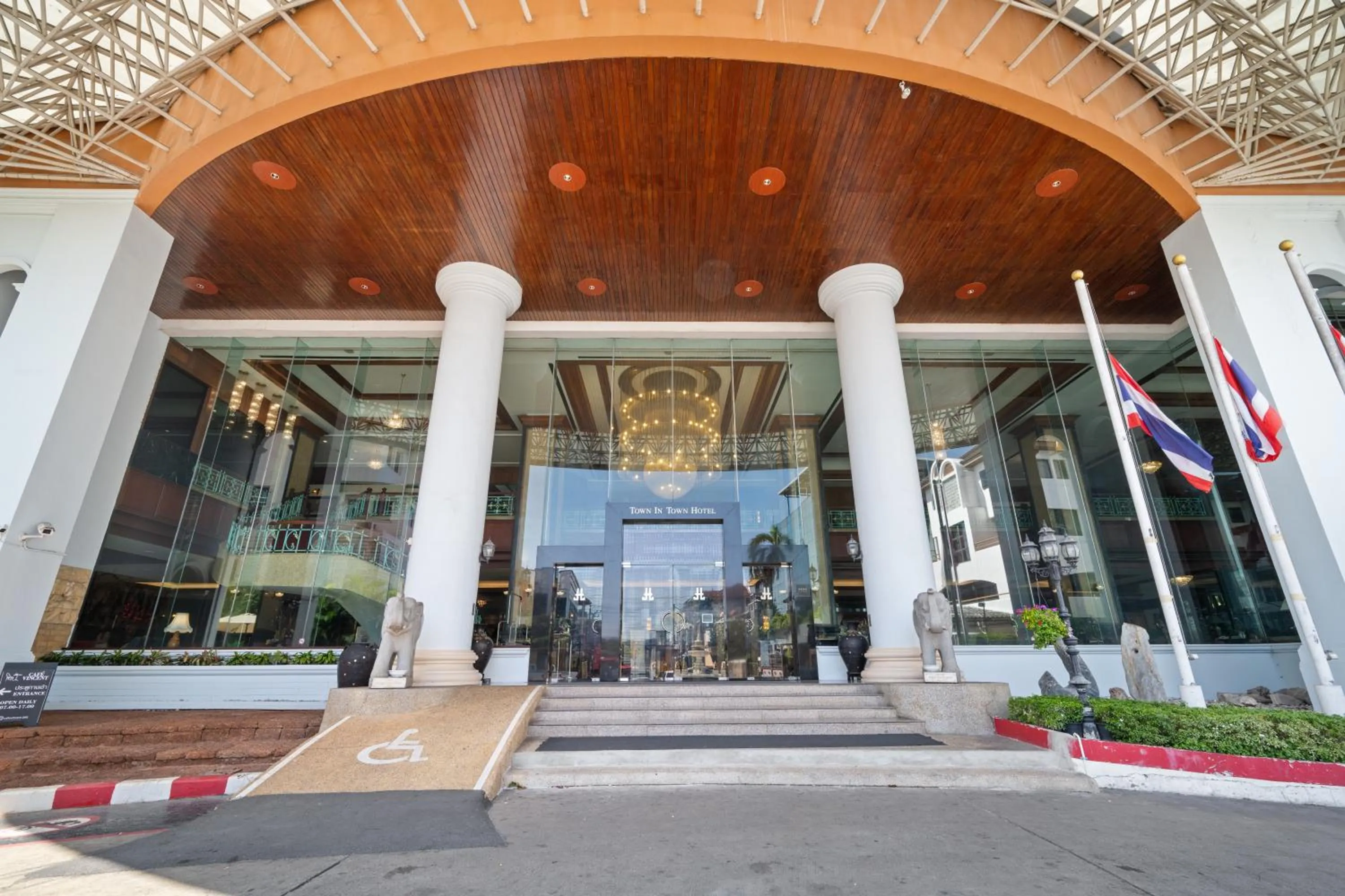 Property building in Town in Town Hotel Bangkok