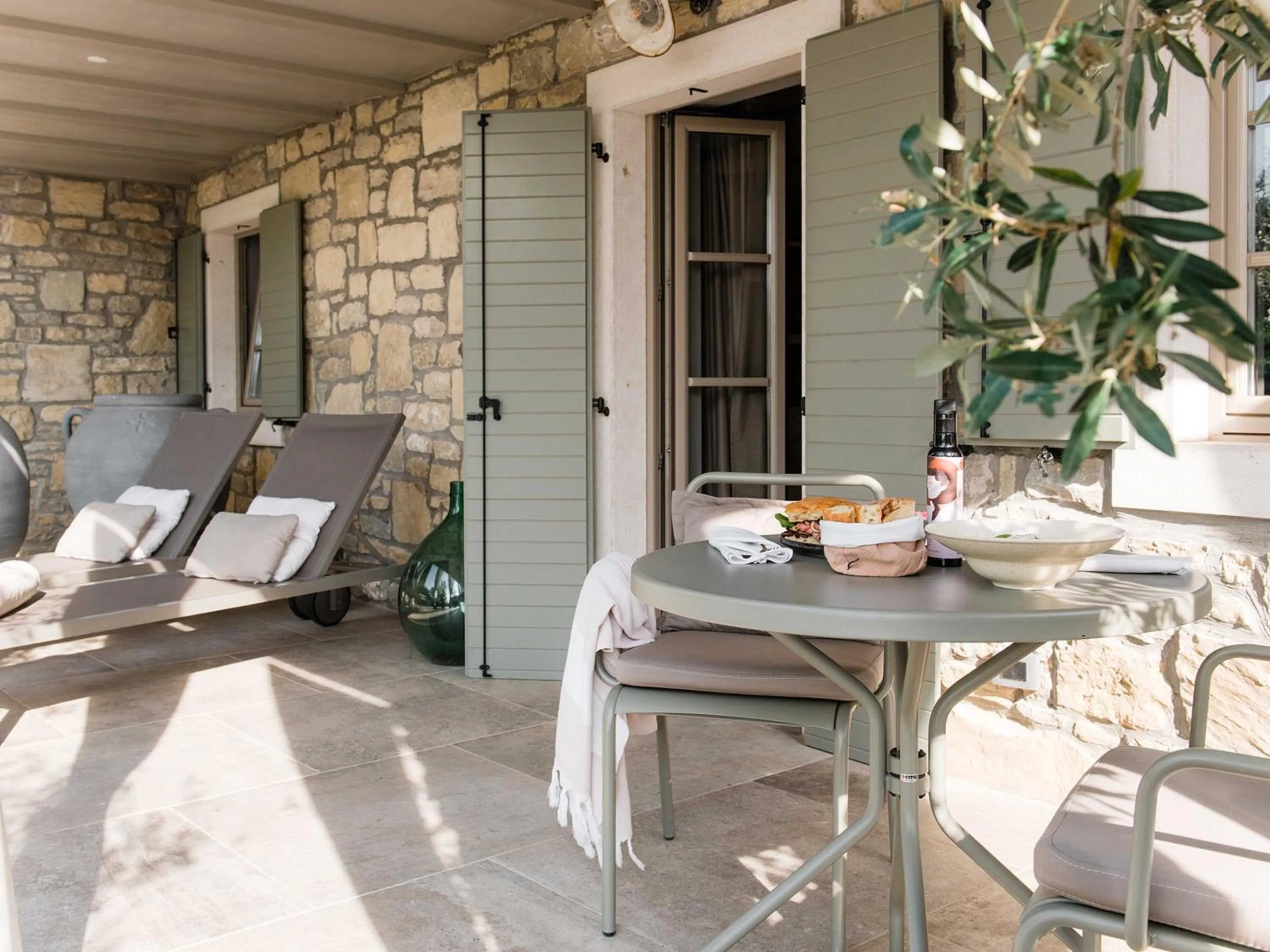 Patio in San Canzian Hotel & Residences - Small Luxury Hotels of the World