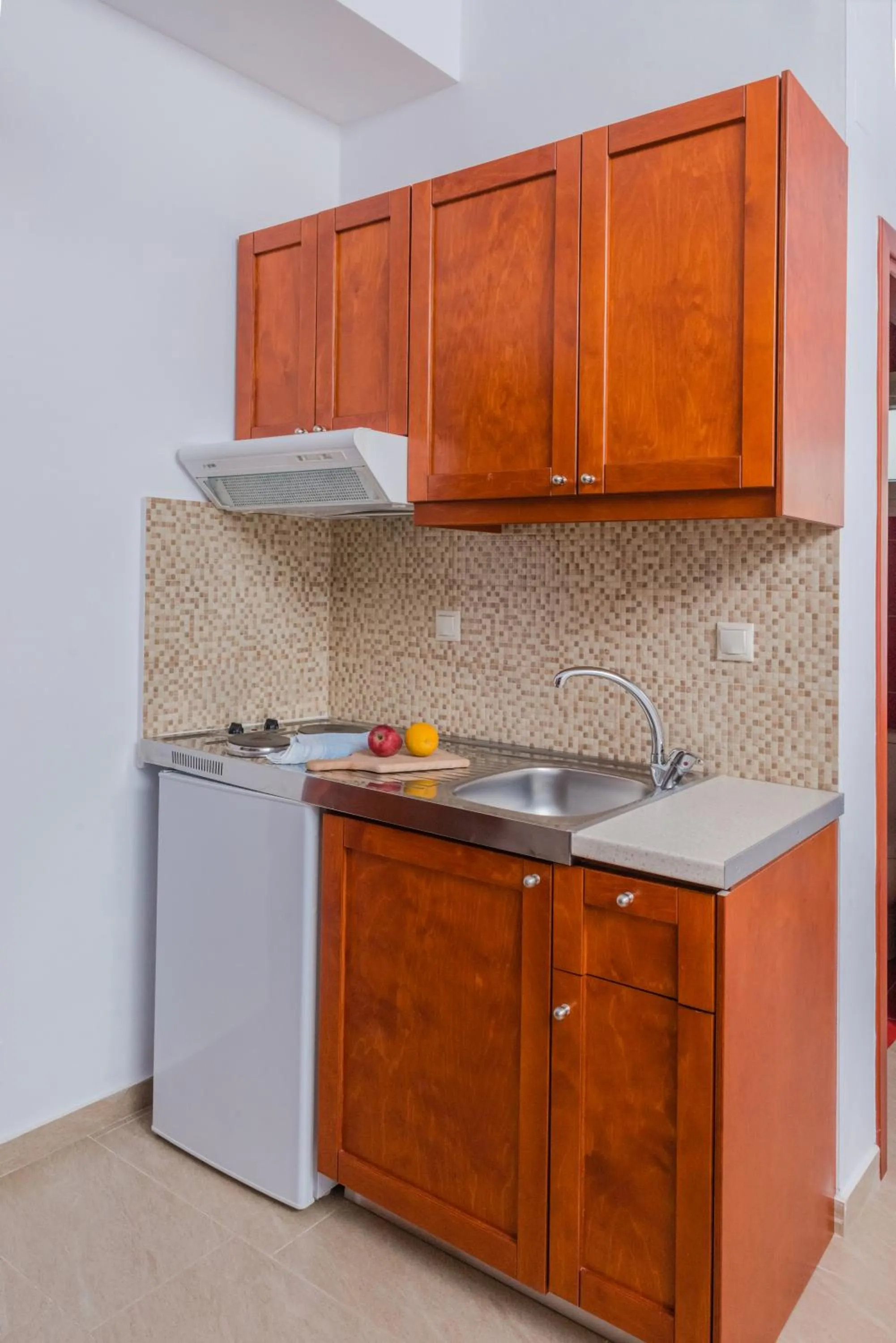 Kitchen or kitchenette in Arsinoi Studios and Apartments