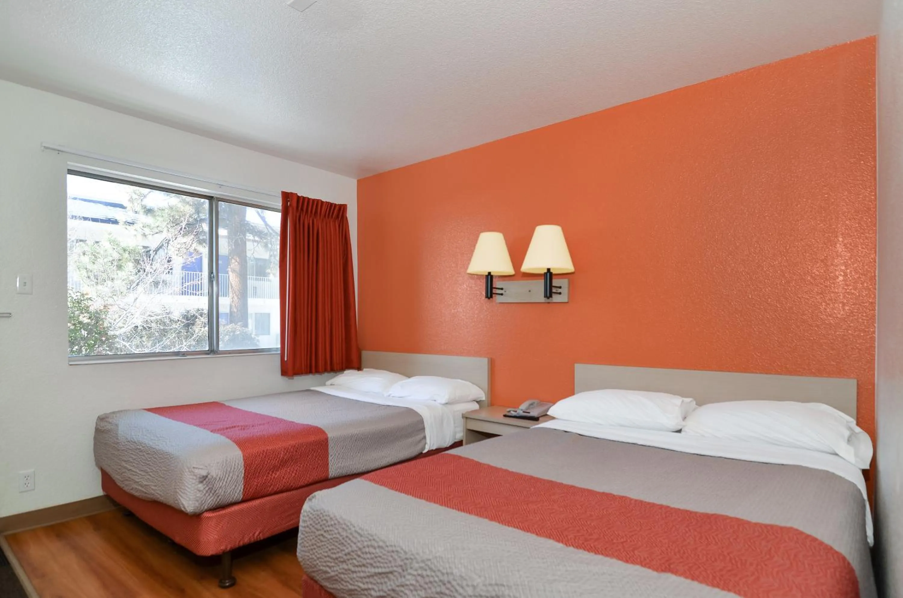 Bedroom, Bed in Motel 6-Big Bear Lake, CA