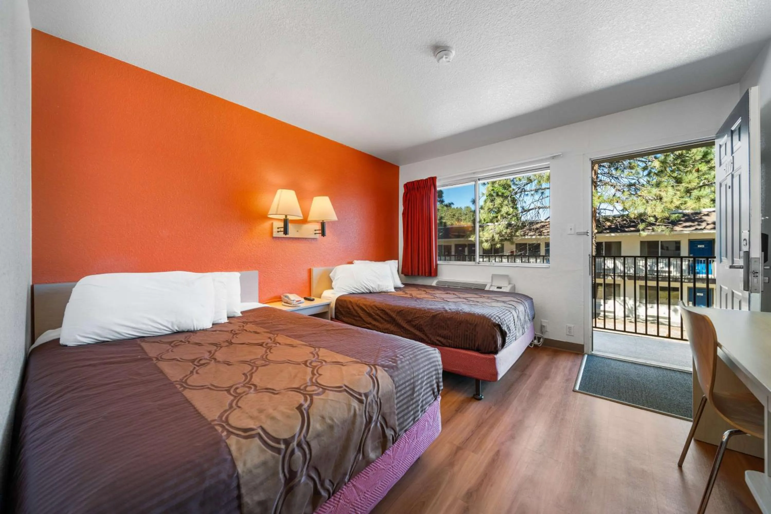 Bedroom, Bed in Motel 6-Big Bear Lake, CA