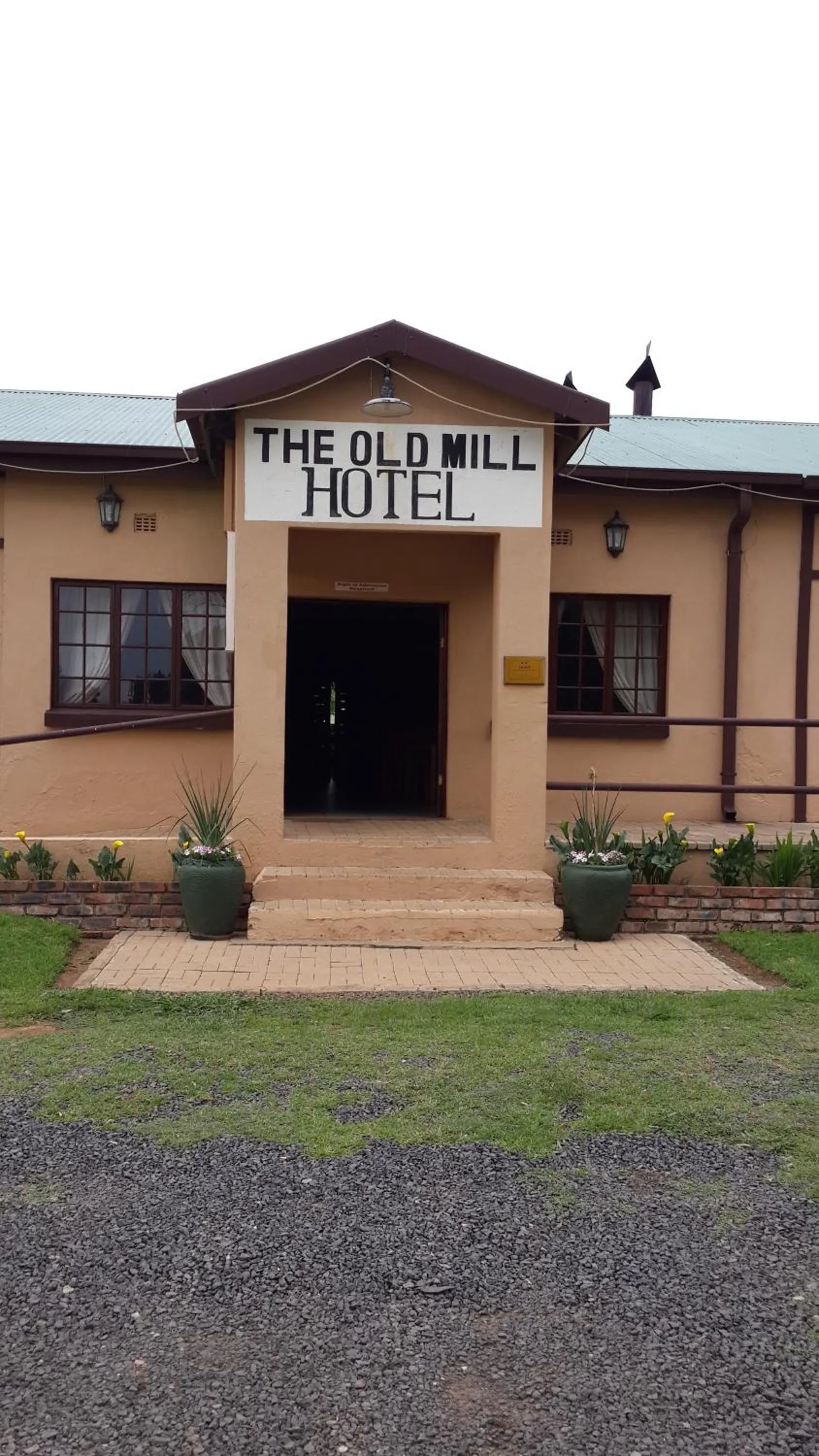 Facade/entrance in The Old Mill Hotel