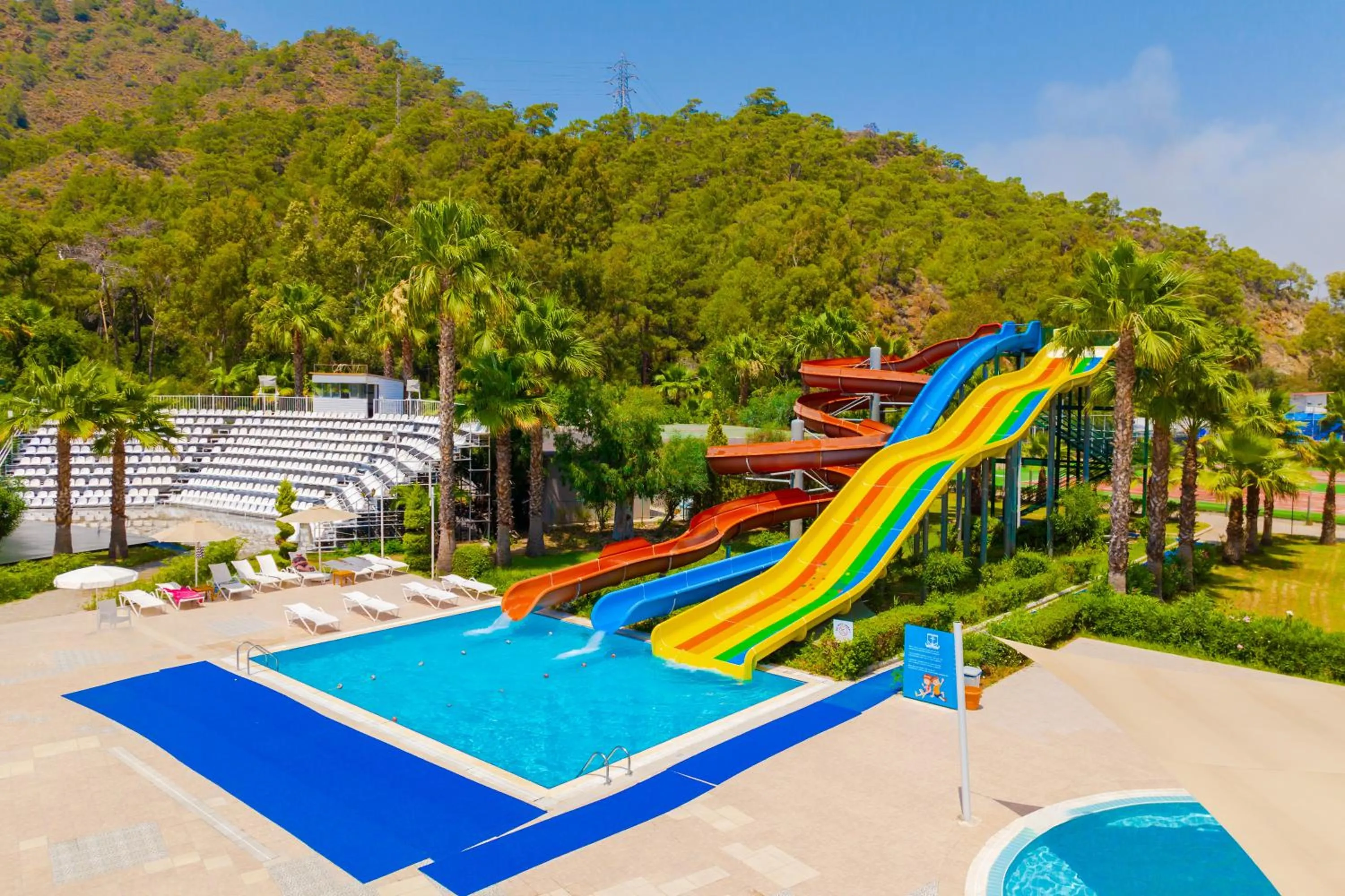Aqua park in Fortezza Beach Resort