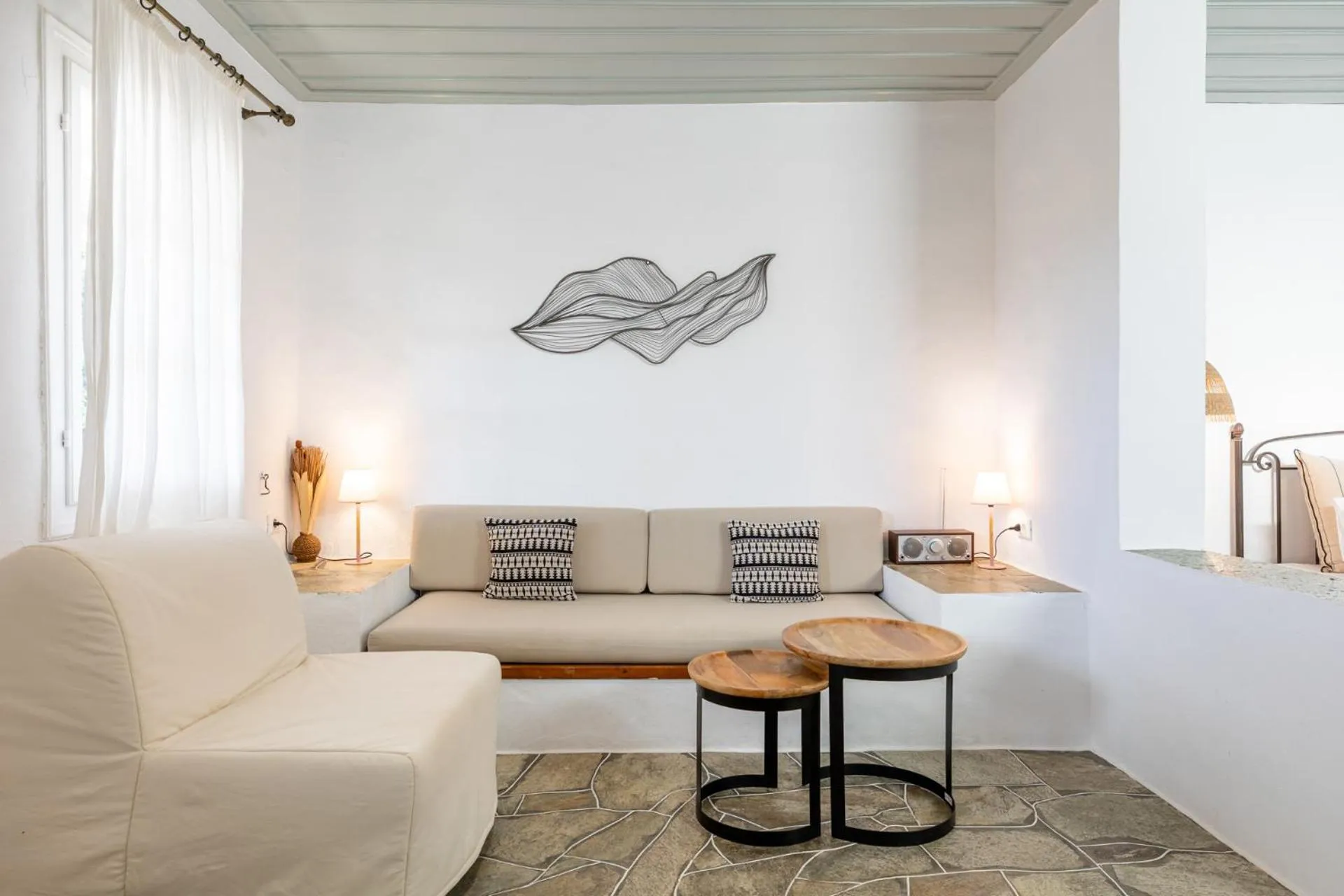 Seating area in Lighthouse Hotel