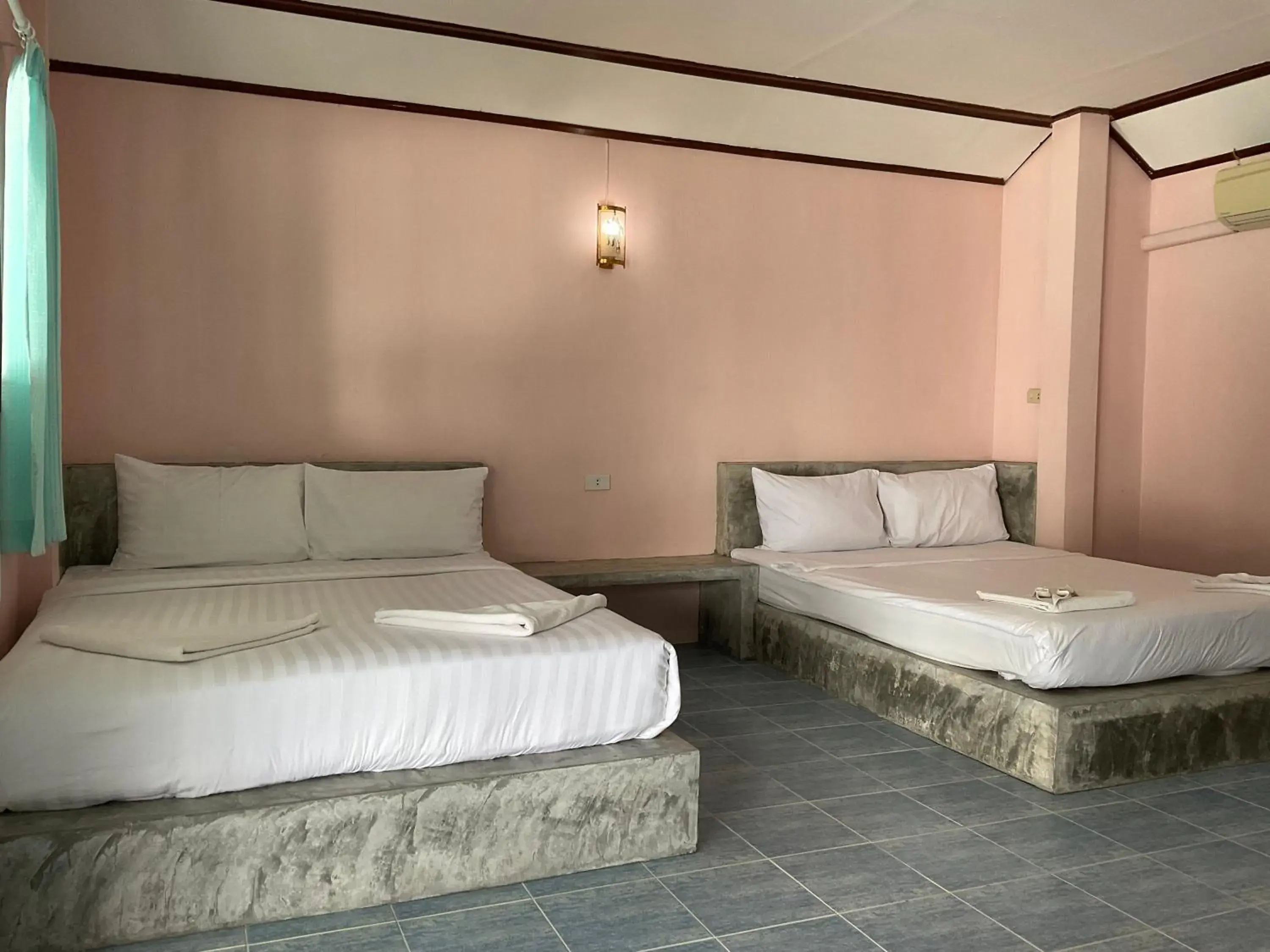 Bed in Island Spa Resort Bed in Island Spa Resort