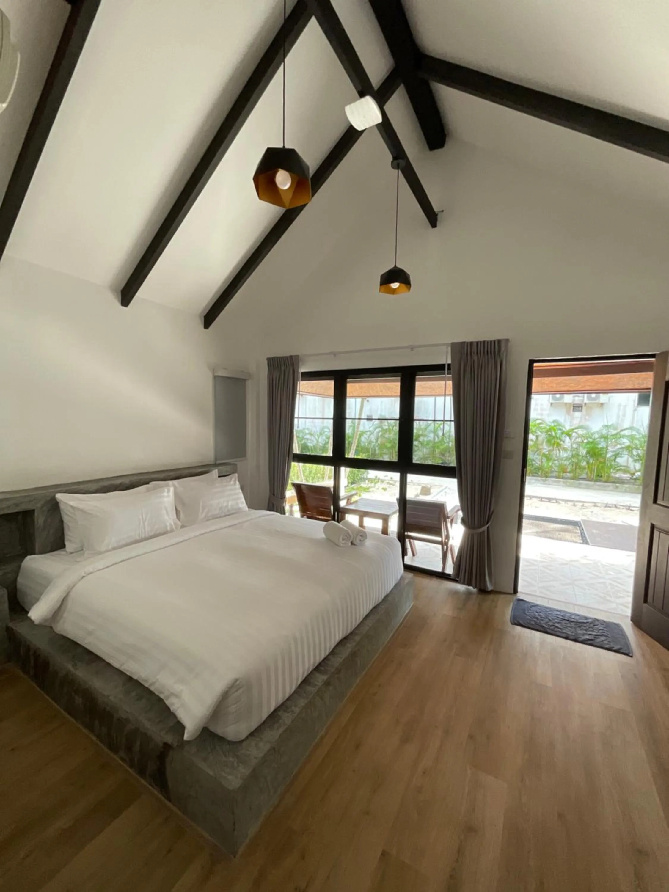 Bed in Island Spa Resort