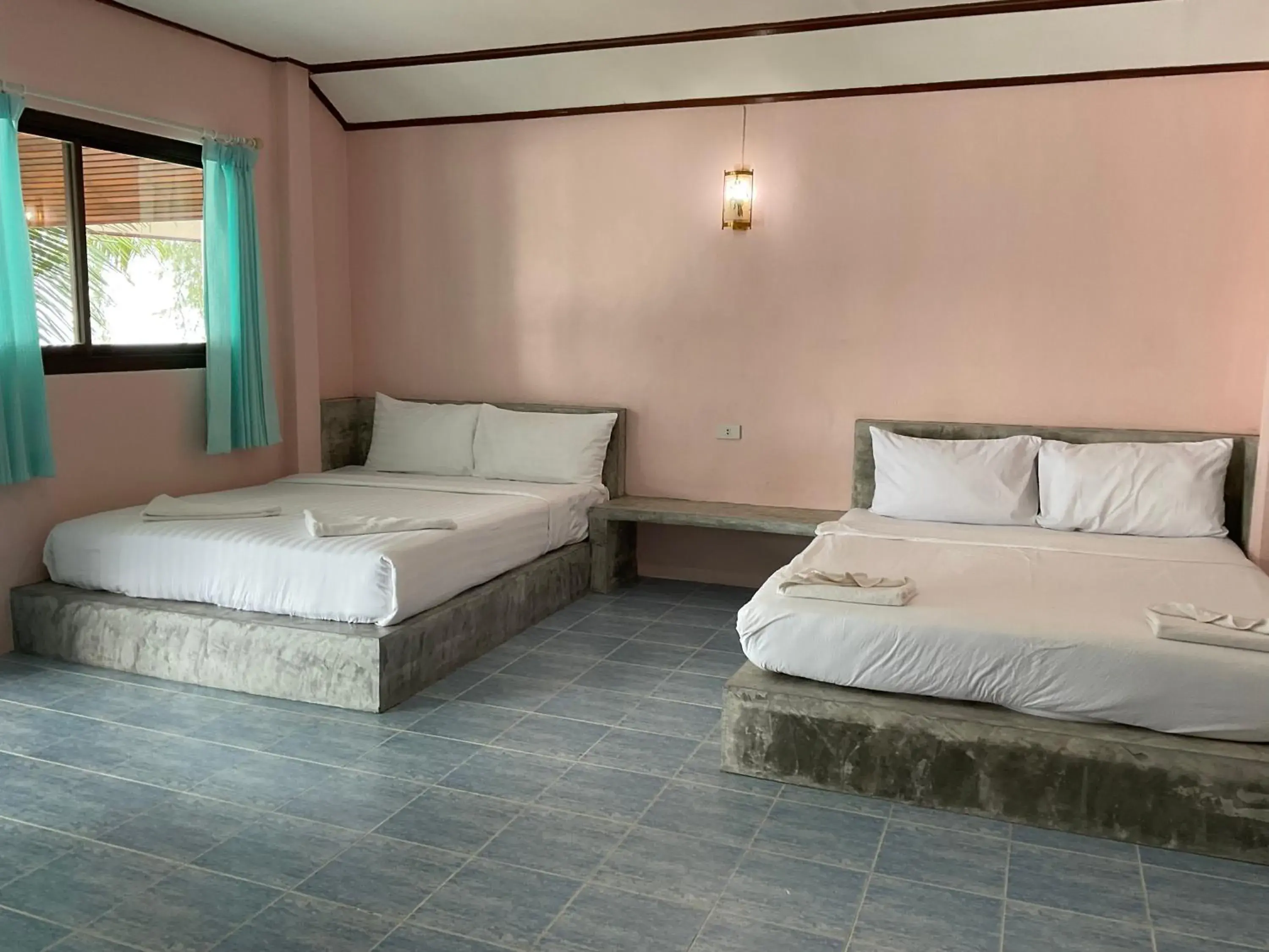 Bed in Island Spa Resort Bed in Island Spa Resort