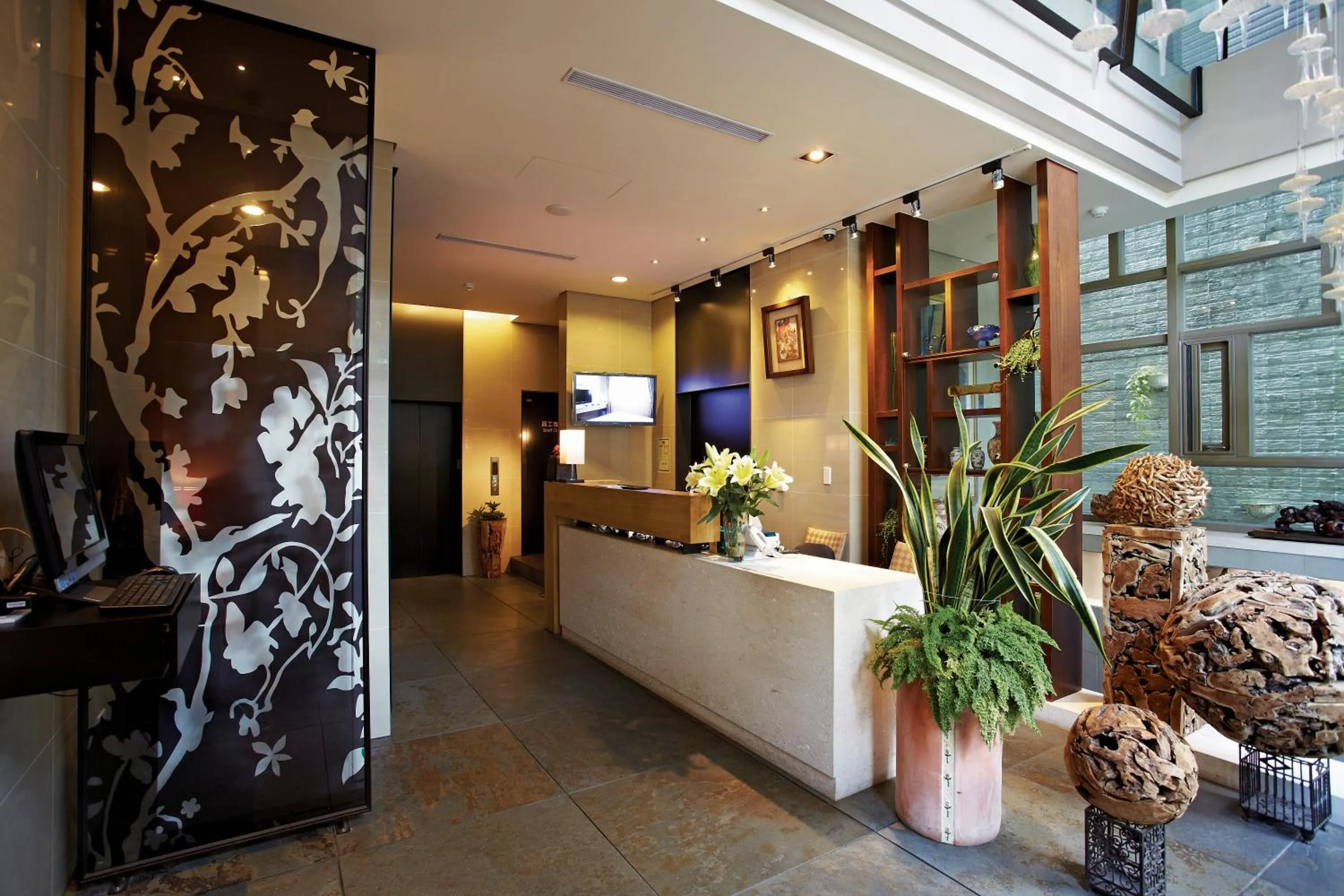 Lobby or reception in Micasa Hotel