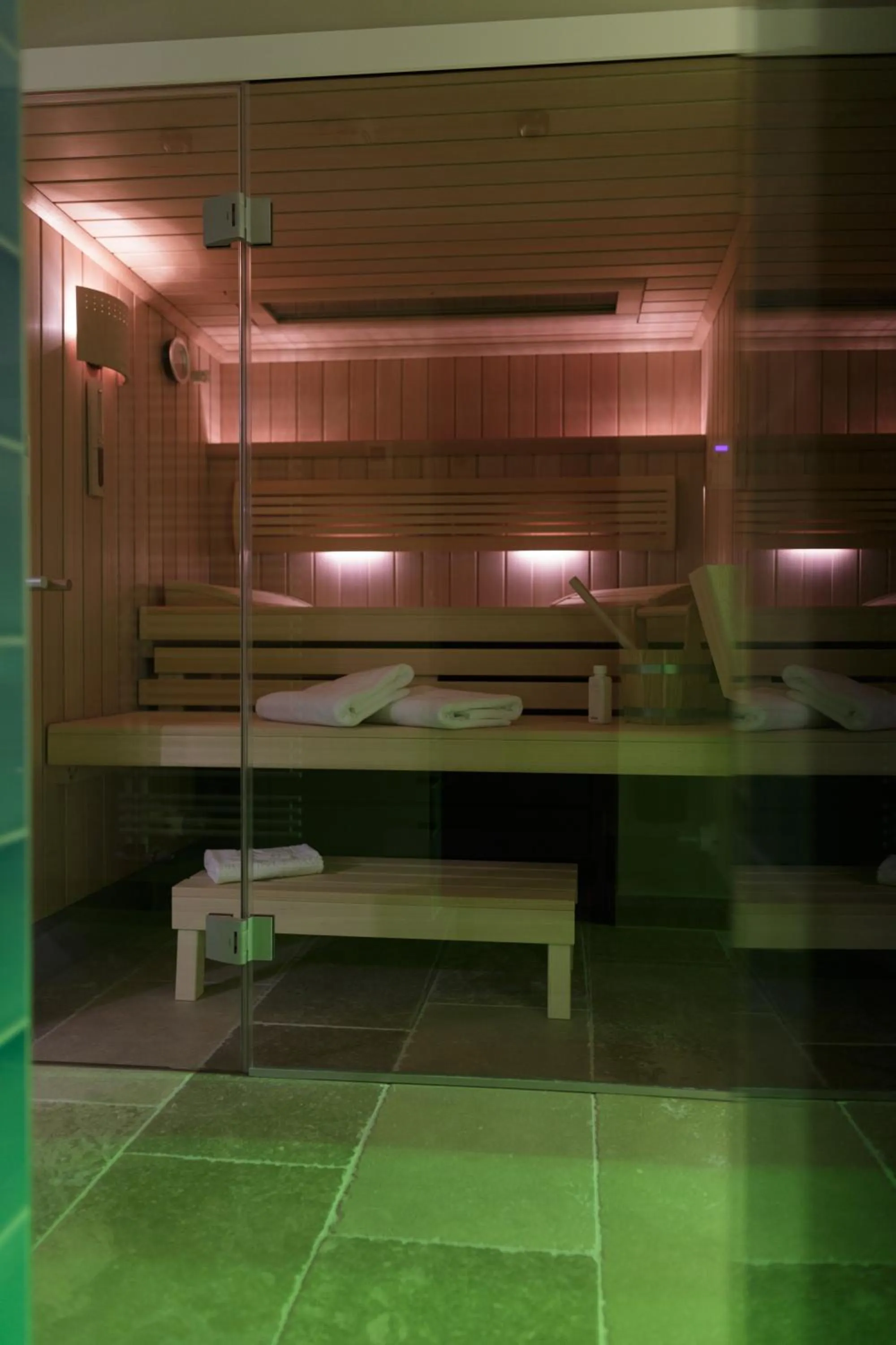 Sauna in Appartementhaus Lüüvhoog
