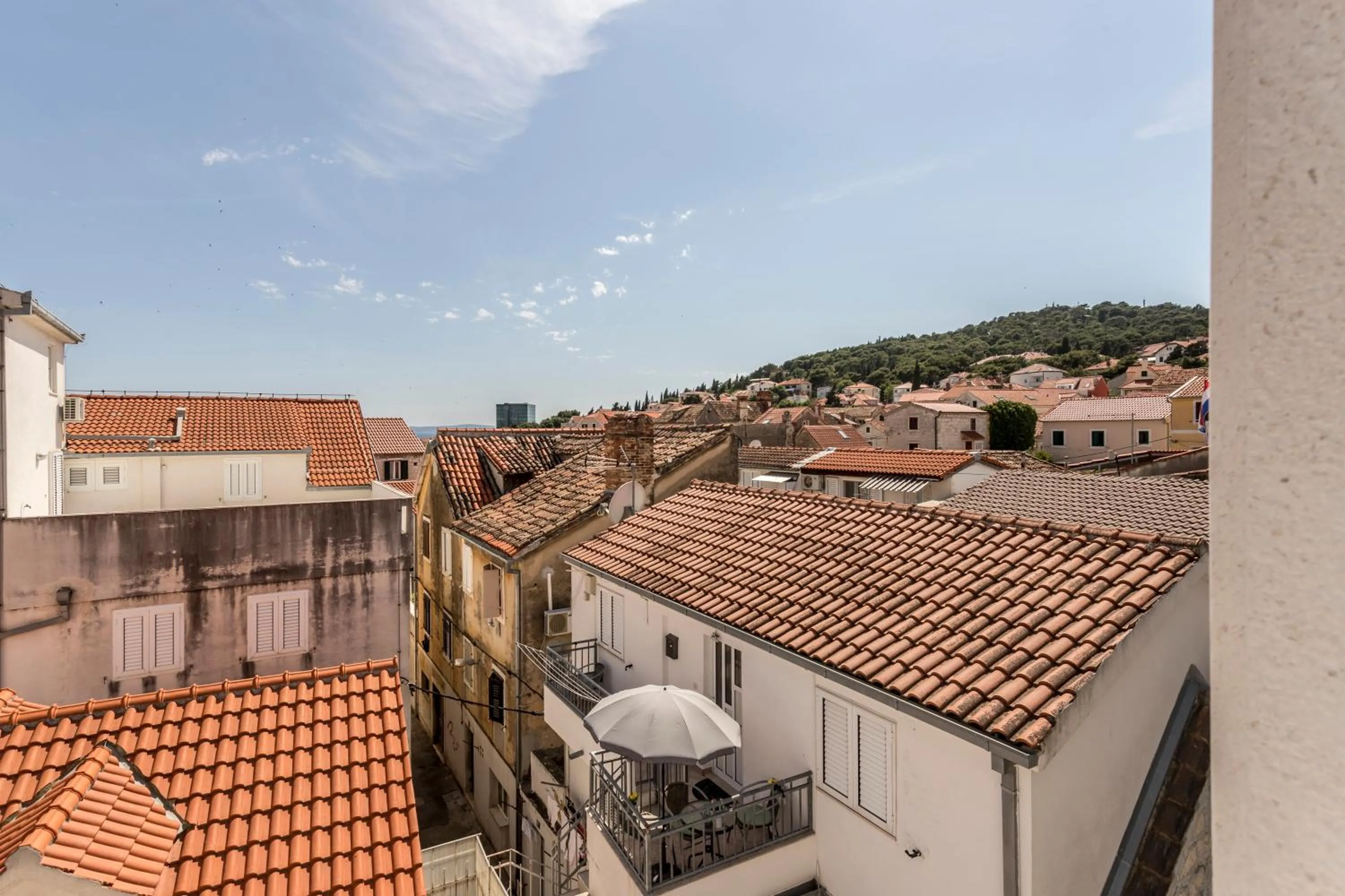 City view in Residence Stine