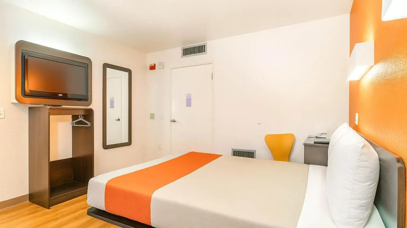 Bed in Motel 6-Carlsbad, CA Beach Bed in Motel 6-Carlsbad, CA Beach