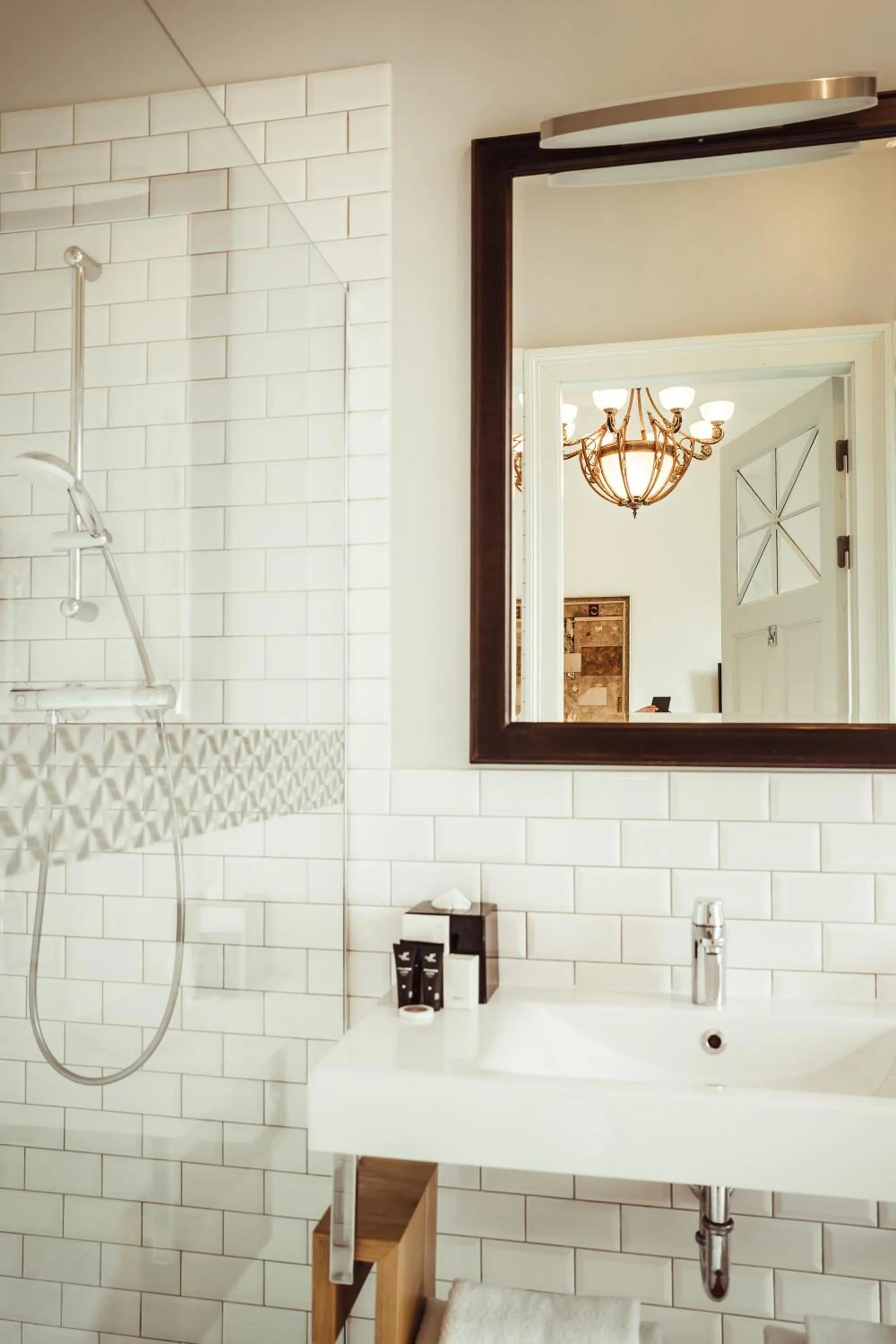 Shower in Art Hotel Roma