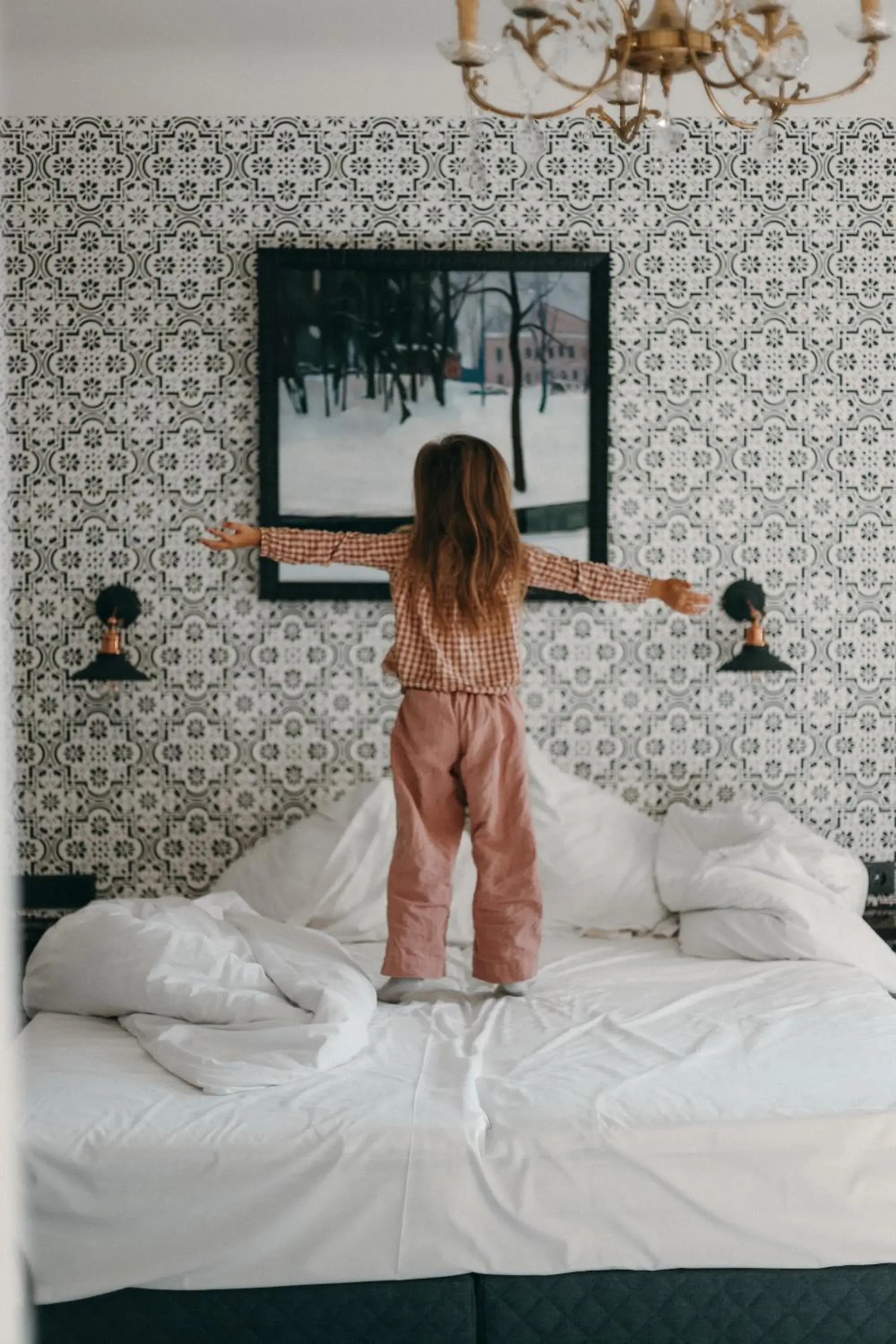 Bed in Art Hotel Roma Bed in Art Hotel Roma