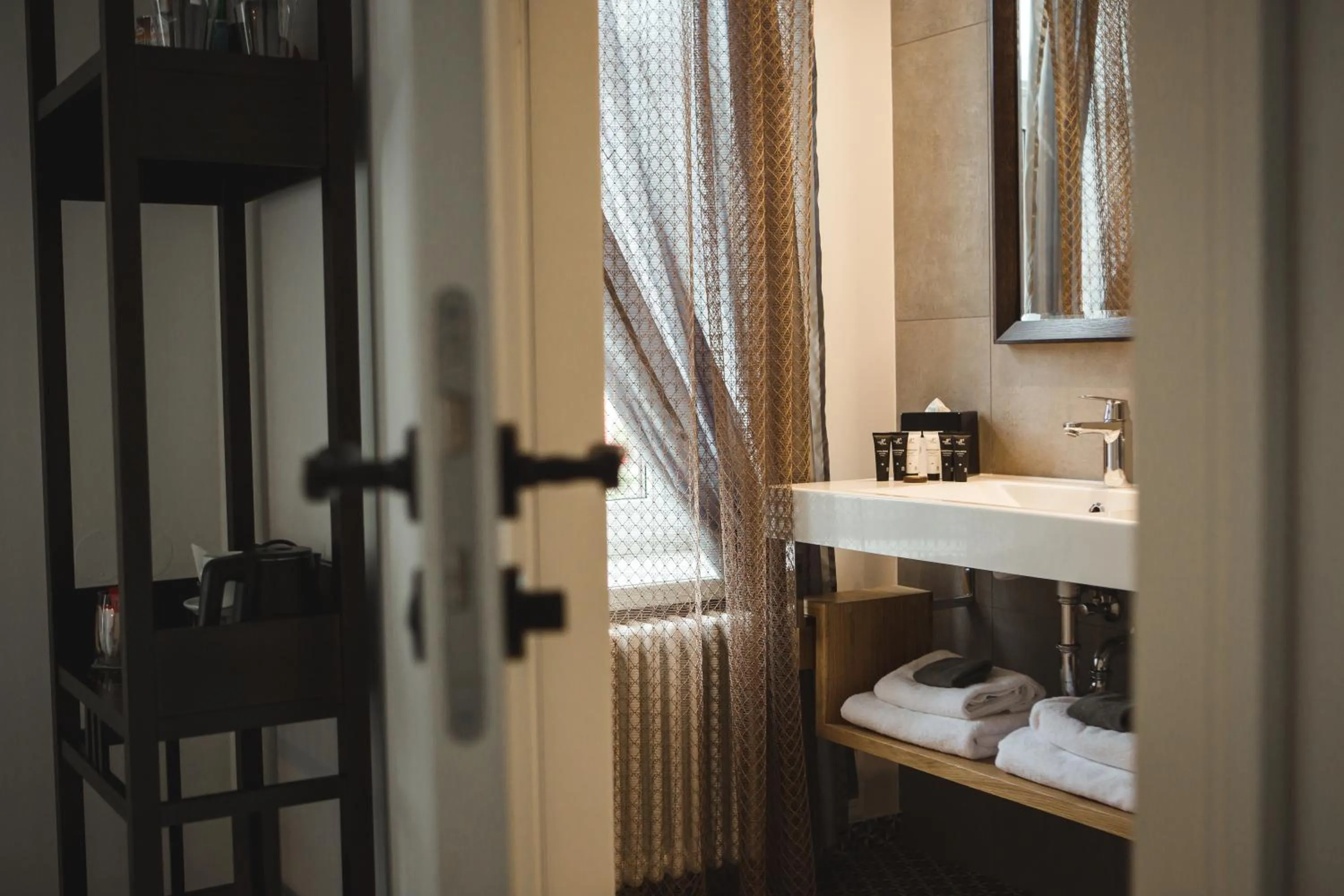 Bed in Art Hotel Roma