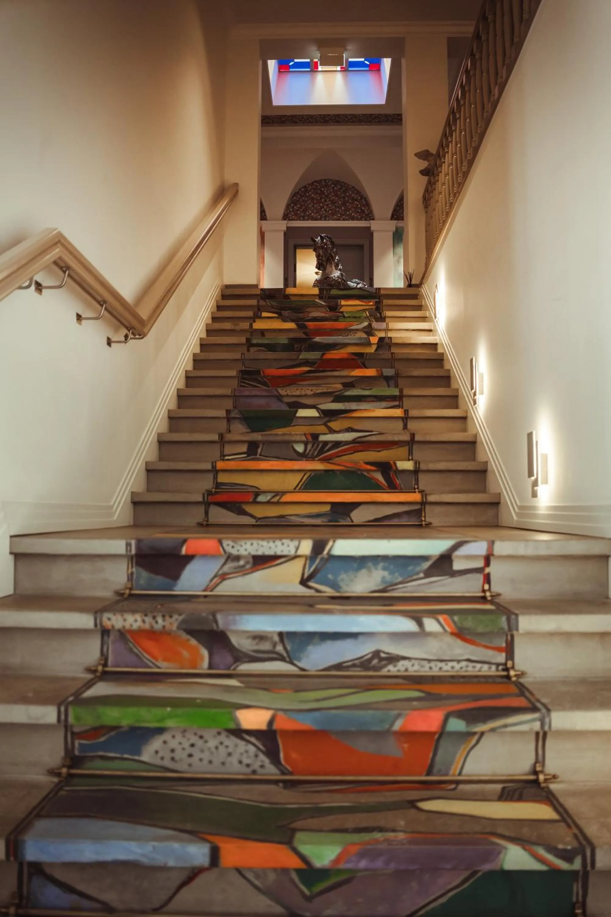 Decorative detail in Art Hotel Roma