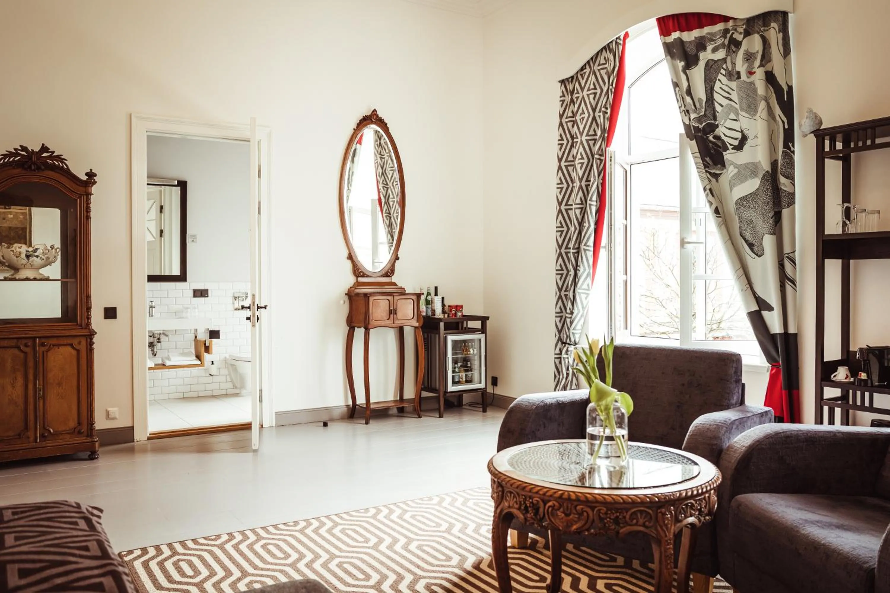 Living room in Art Hotel Roma